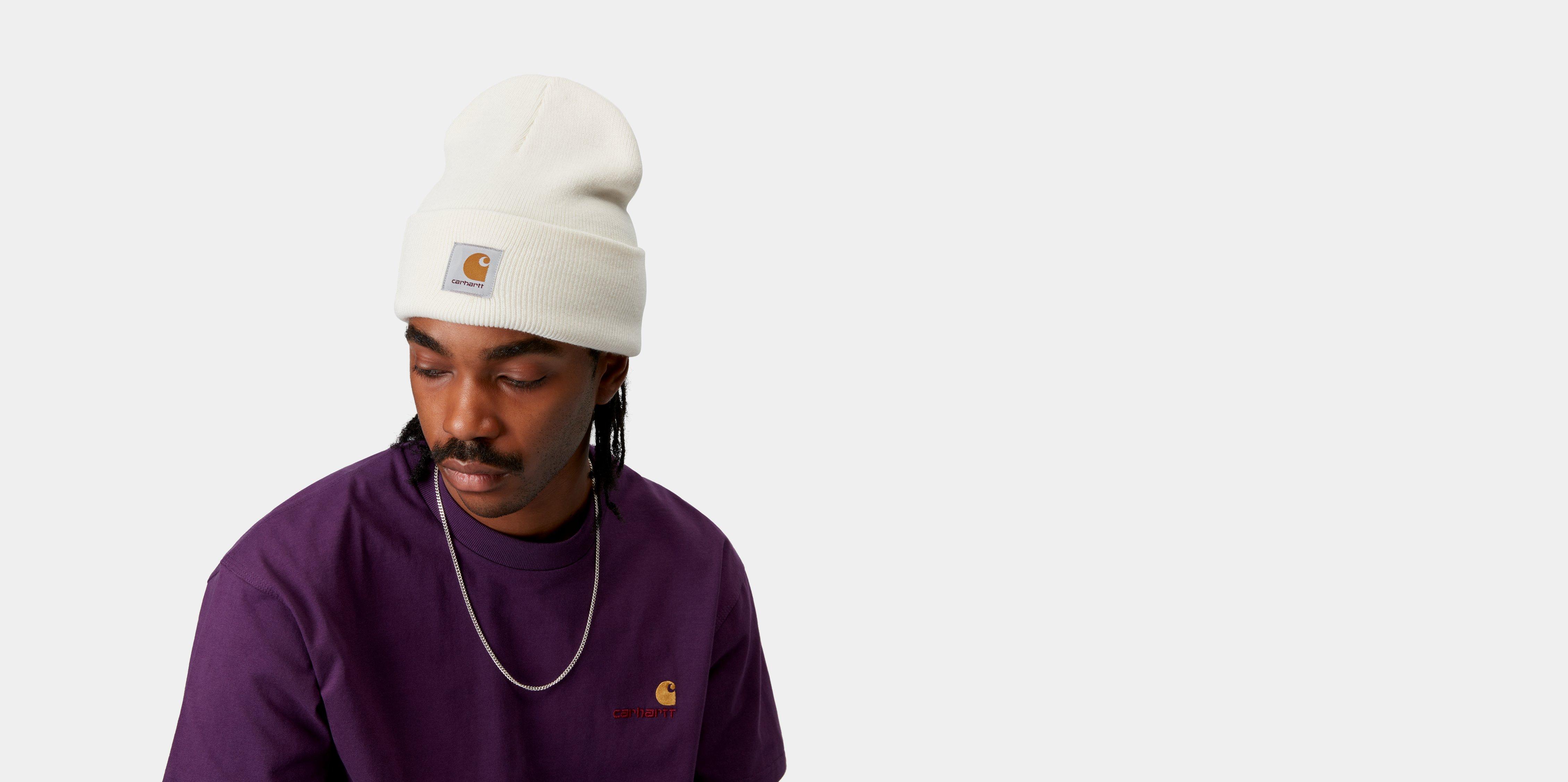 Carhartt WIP Acrylic Watch Hat Wax | white