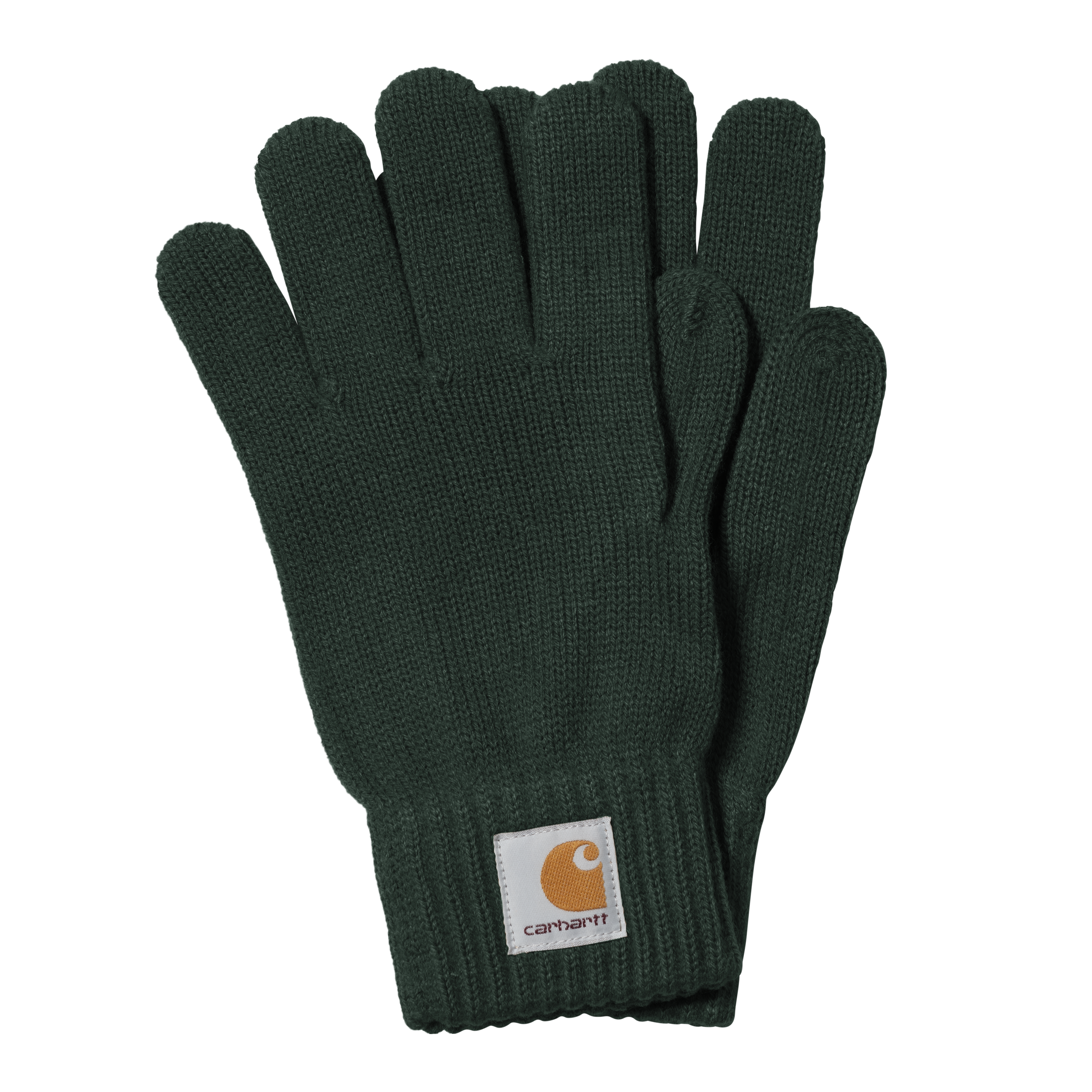 小物 Carhartt WIP Wool Knit Gloves Carhartt WIP Watch Gloves, Dark Scarab | Official Online Store
