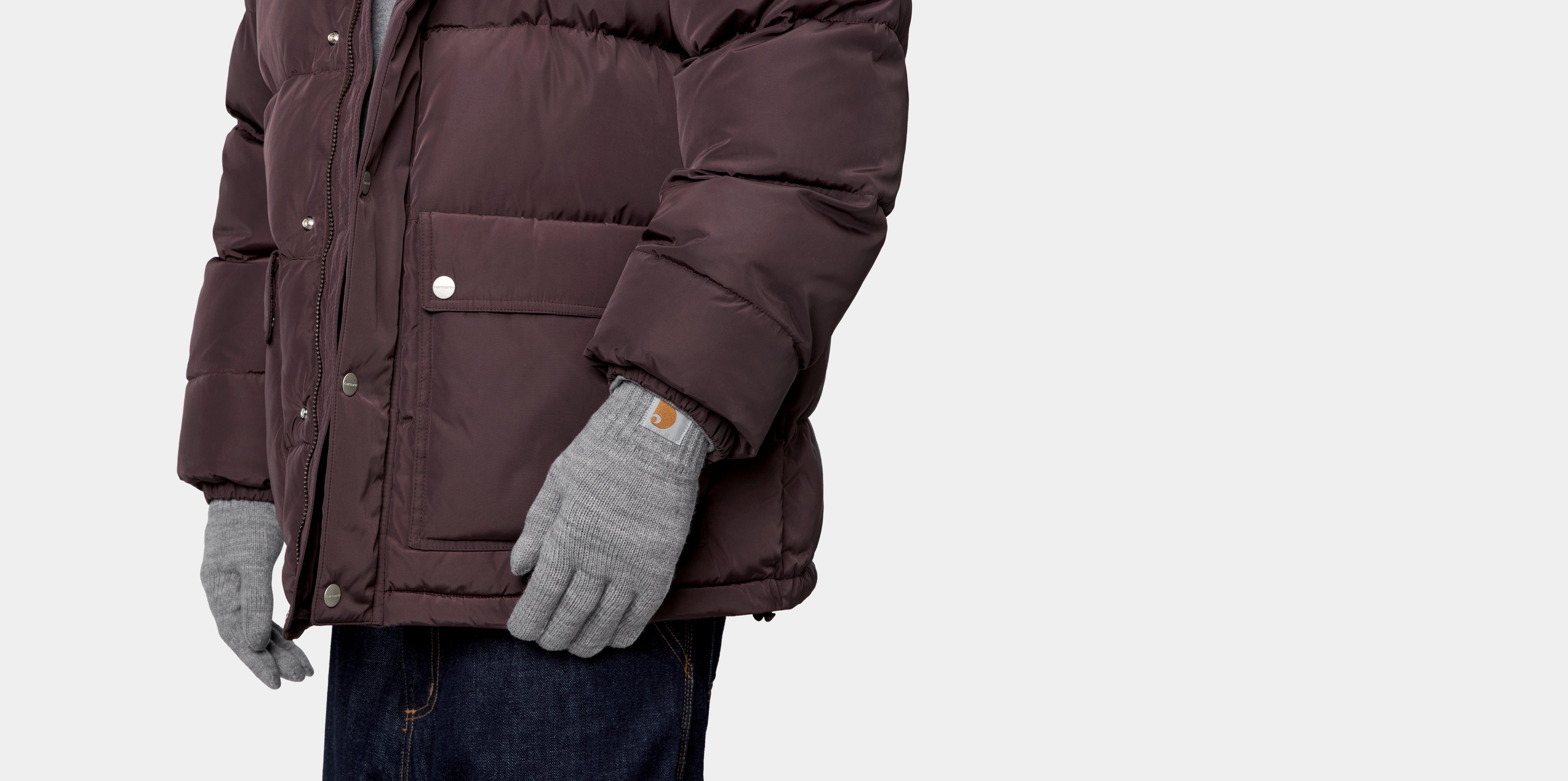 Carhartt WIP Watch Gloves Grey Heather | S-M