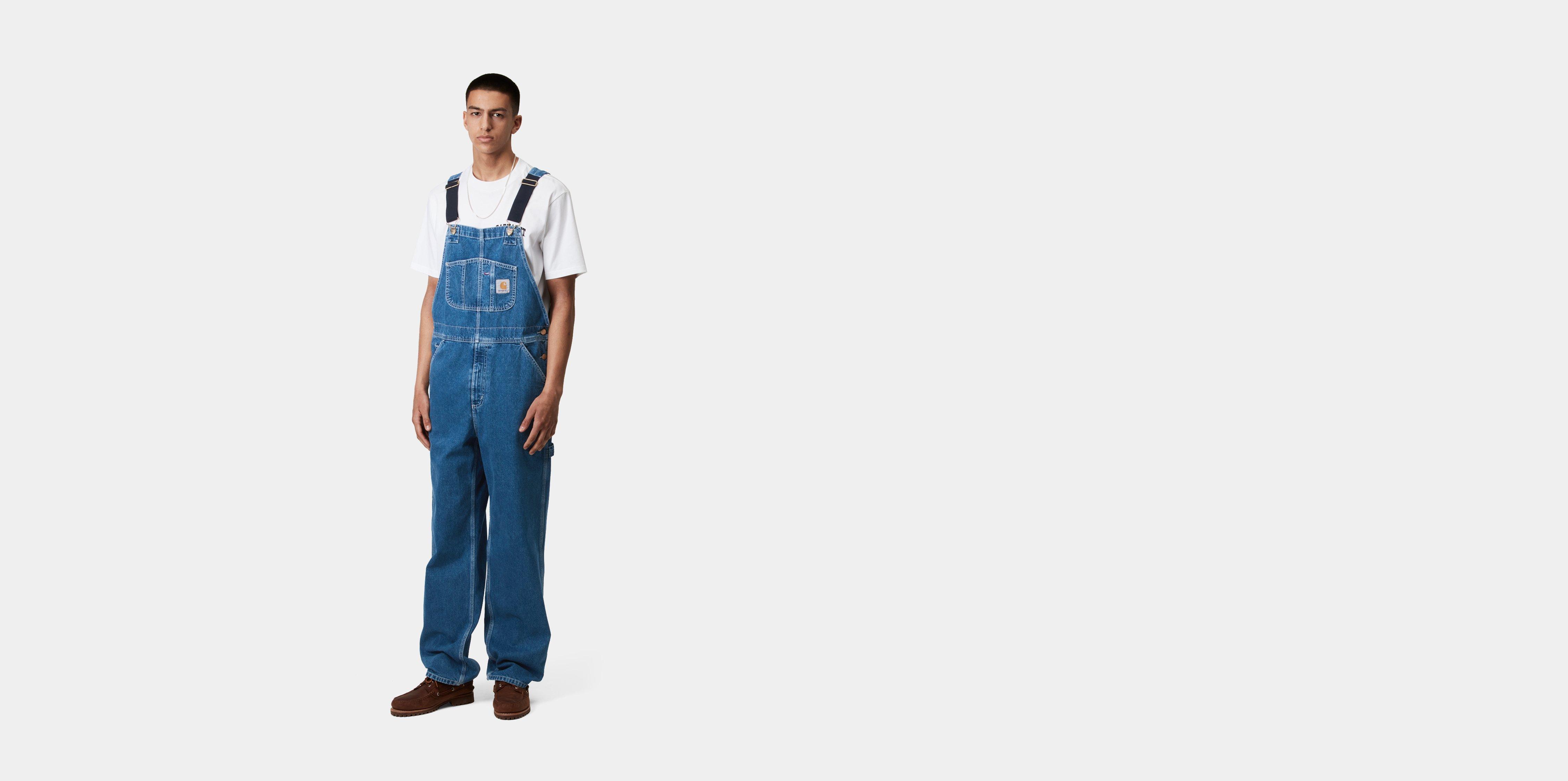 Charhartt WIP - CARHARTT WIP BIB OVERALL MOODY BLUEの通販 by
