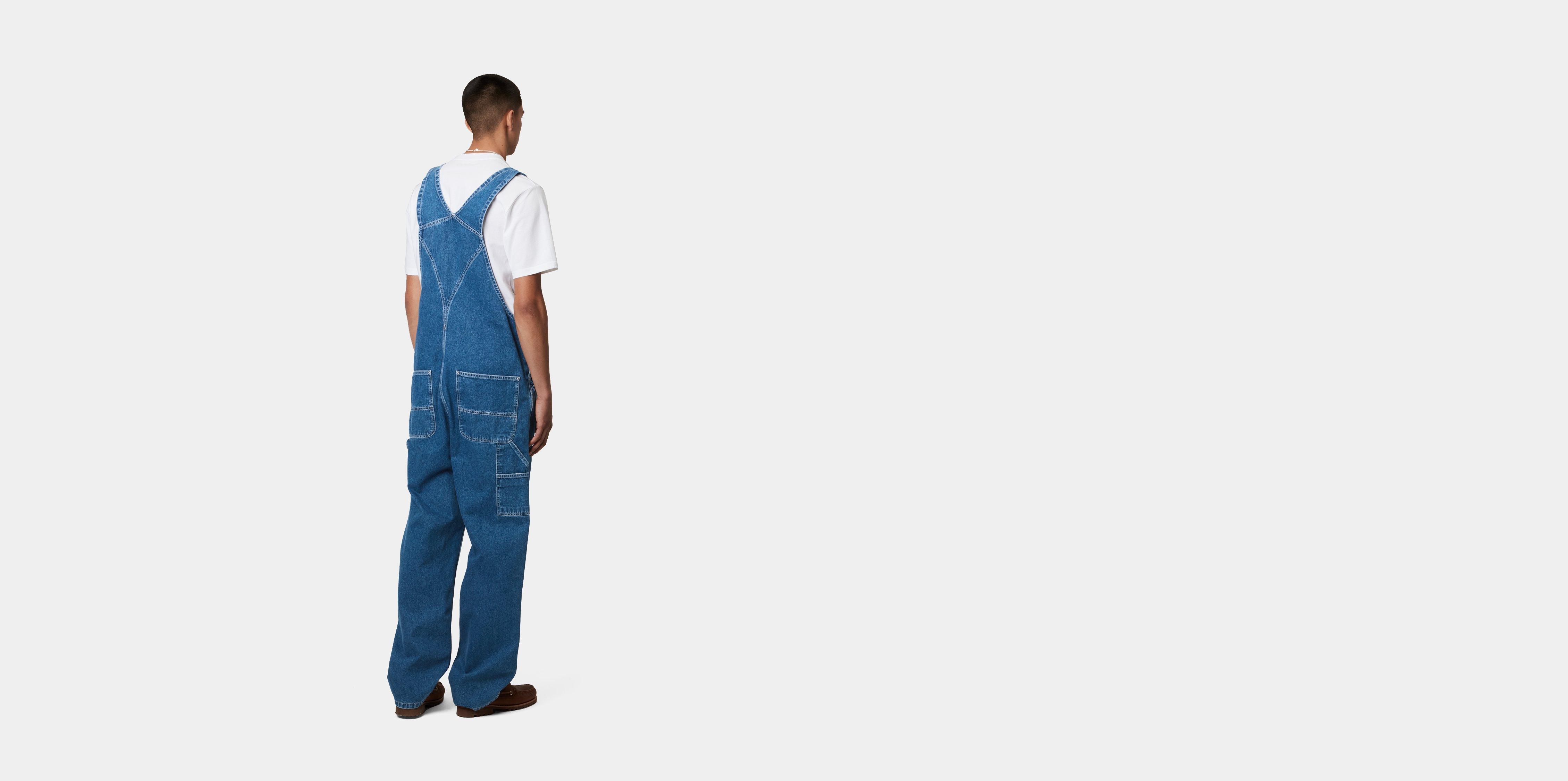 Carhartt WIP Bib Overall Blue Official Online Store