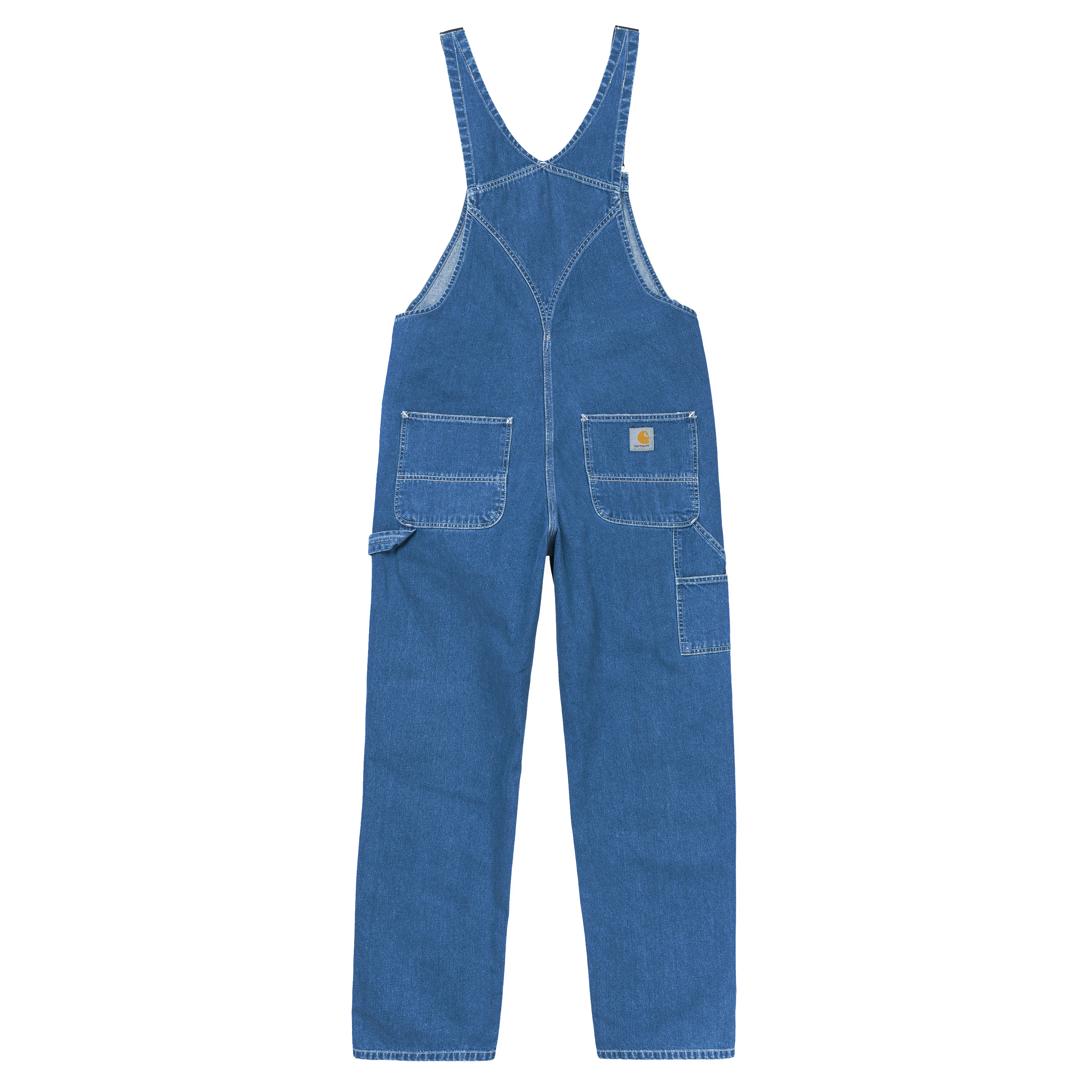 Carhartt WIP Bib オーバーオール MOODY BLUE Carhartt WIP Women's Bib Overall Straight - Denim | Blue