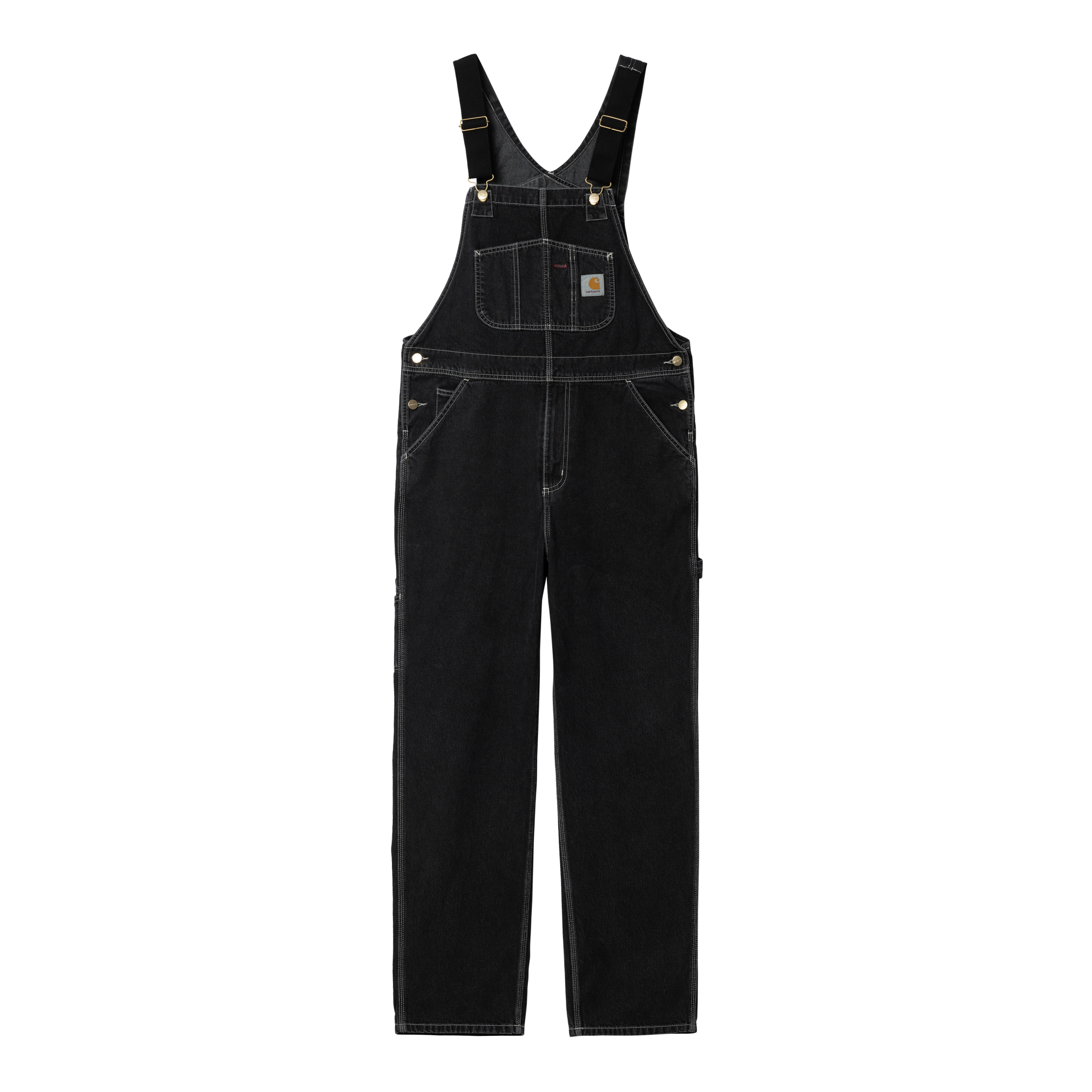 Carhartt ⭐️ BLACK overall Carhartt Unisex Black Firm Duck Insulated Bib Overalls