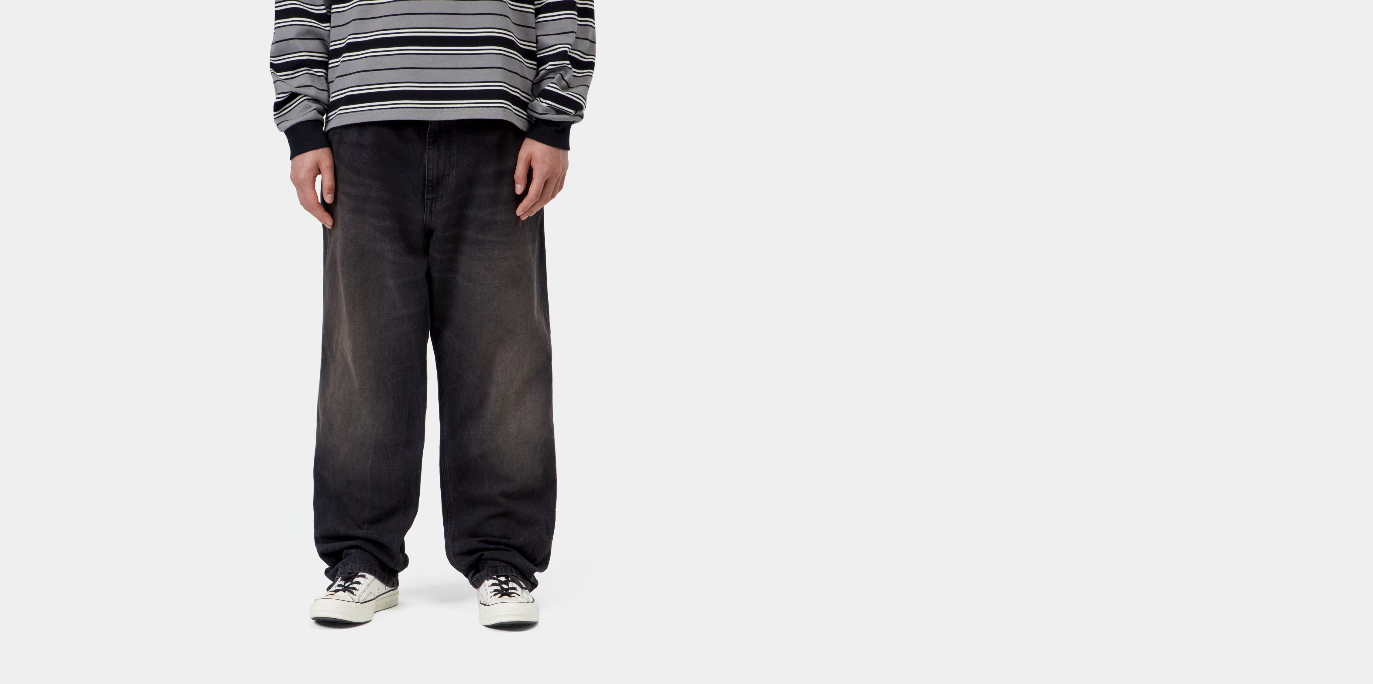 Carhartt WIP Simple Pant Black tobacco used wash | 40/32 | Men