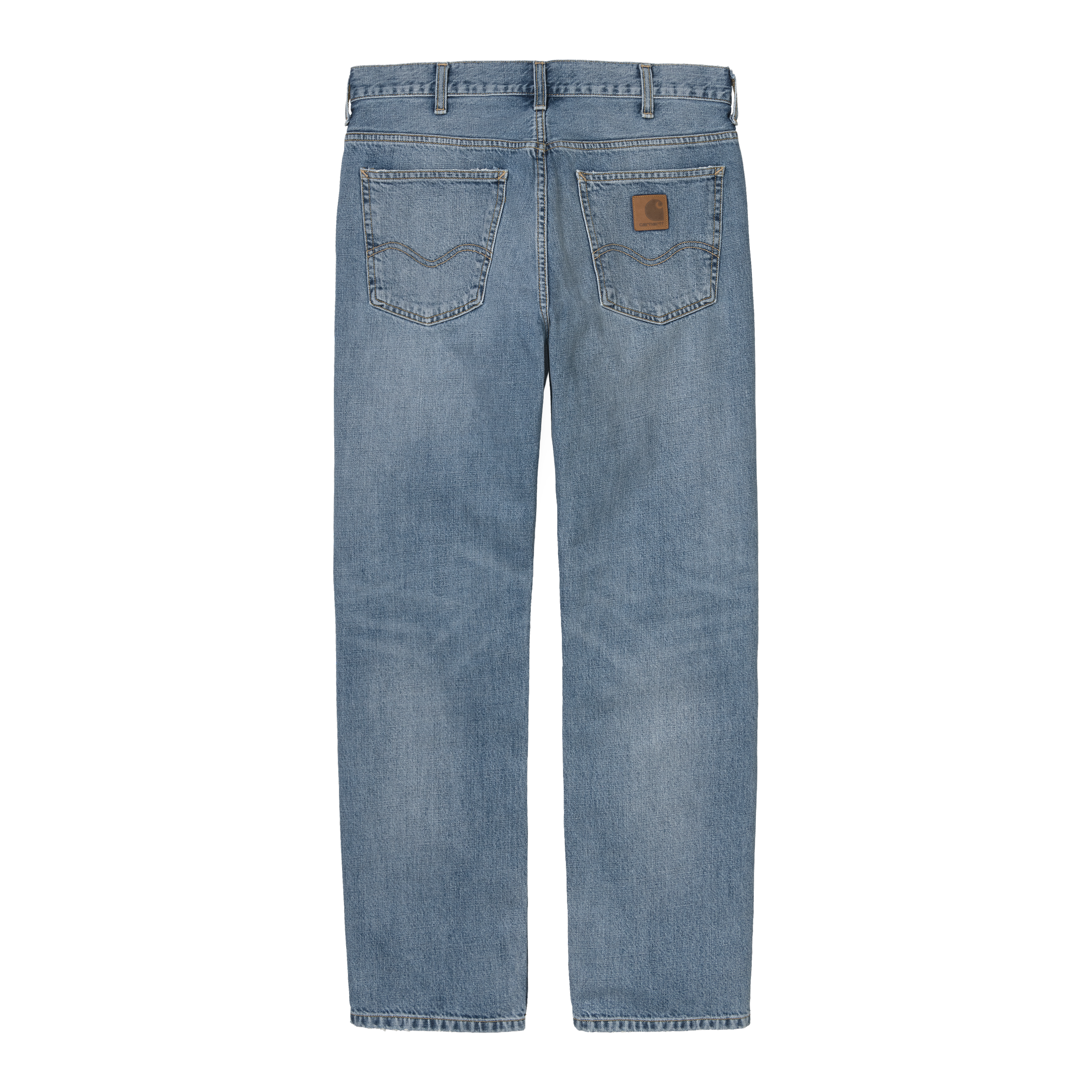 Blue Baggy Carhartt WIP Streetwear Jeans
