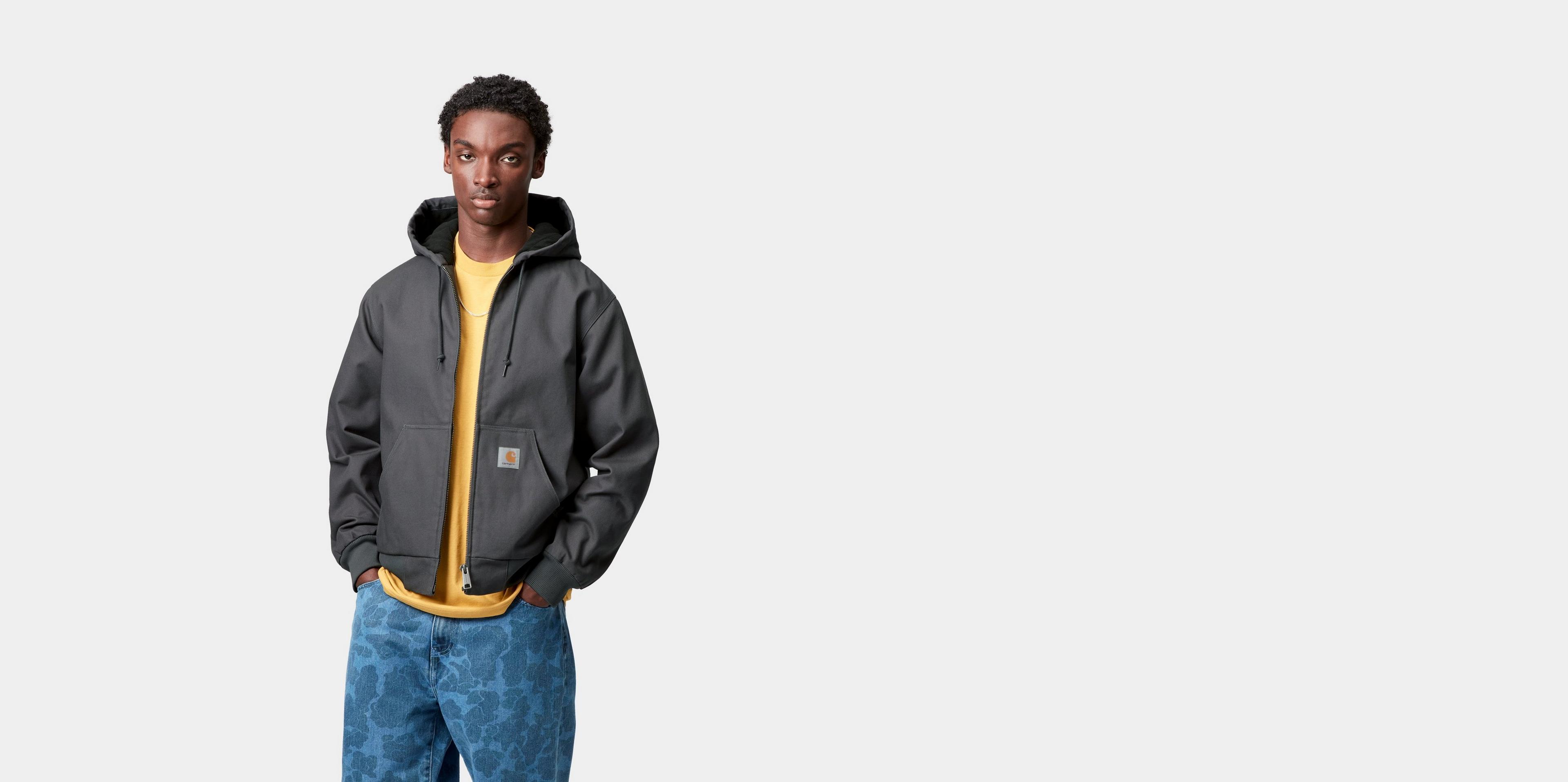 Carhartt WIP Active Jacket (Winter), Graphite | Official Online Store