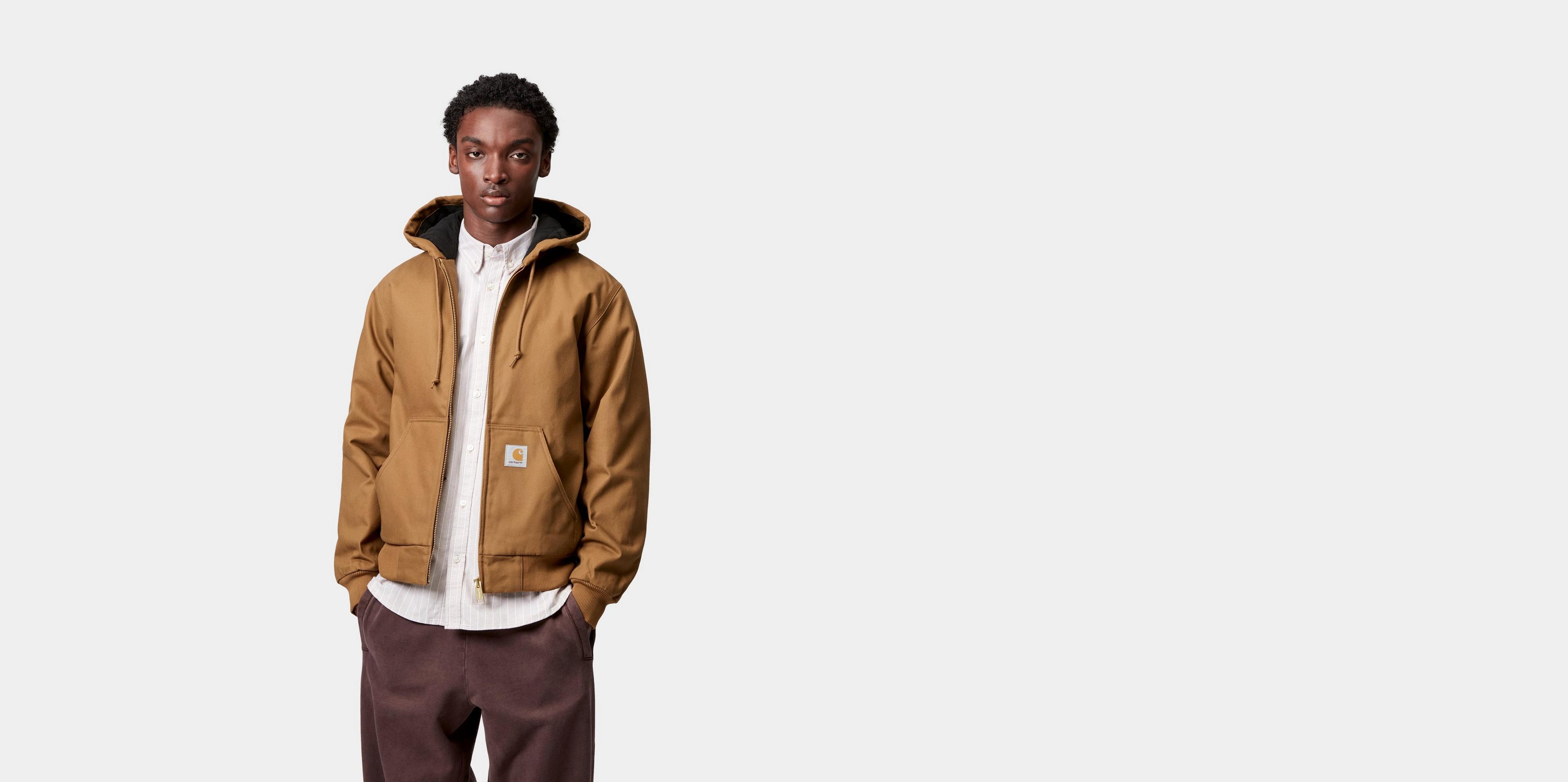 米国製　Carhartt 【Active Jacket】　ブラウン　M Carhartt アクティブジャケット ブラウンM carhartt USA カーハート