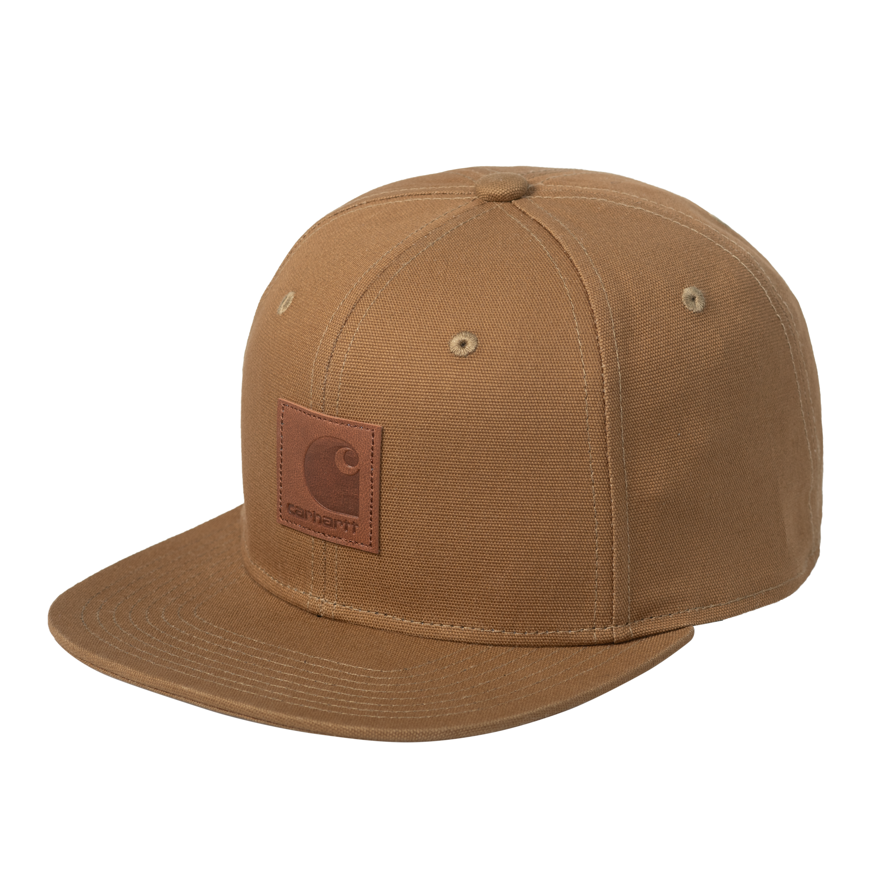 Carhartt WIP Logo Cap in Brown