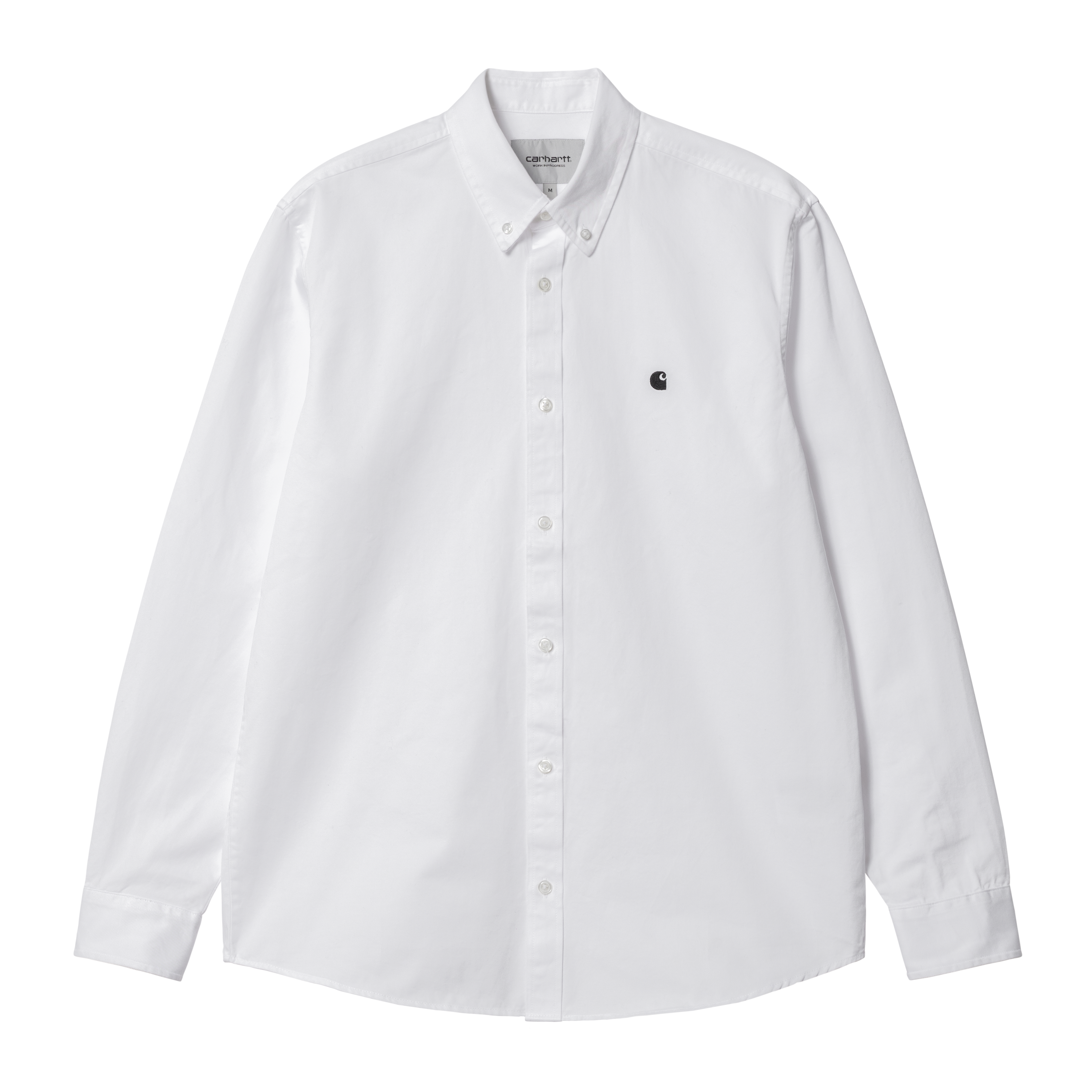 Carhartt WIP Long Sleeve Madison Shirt in Weiß