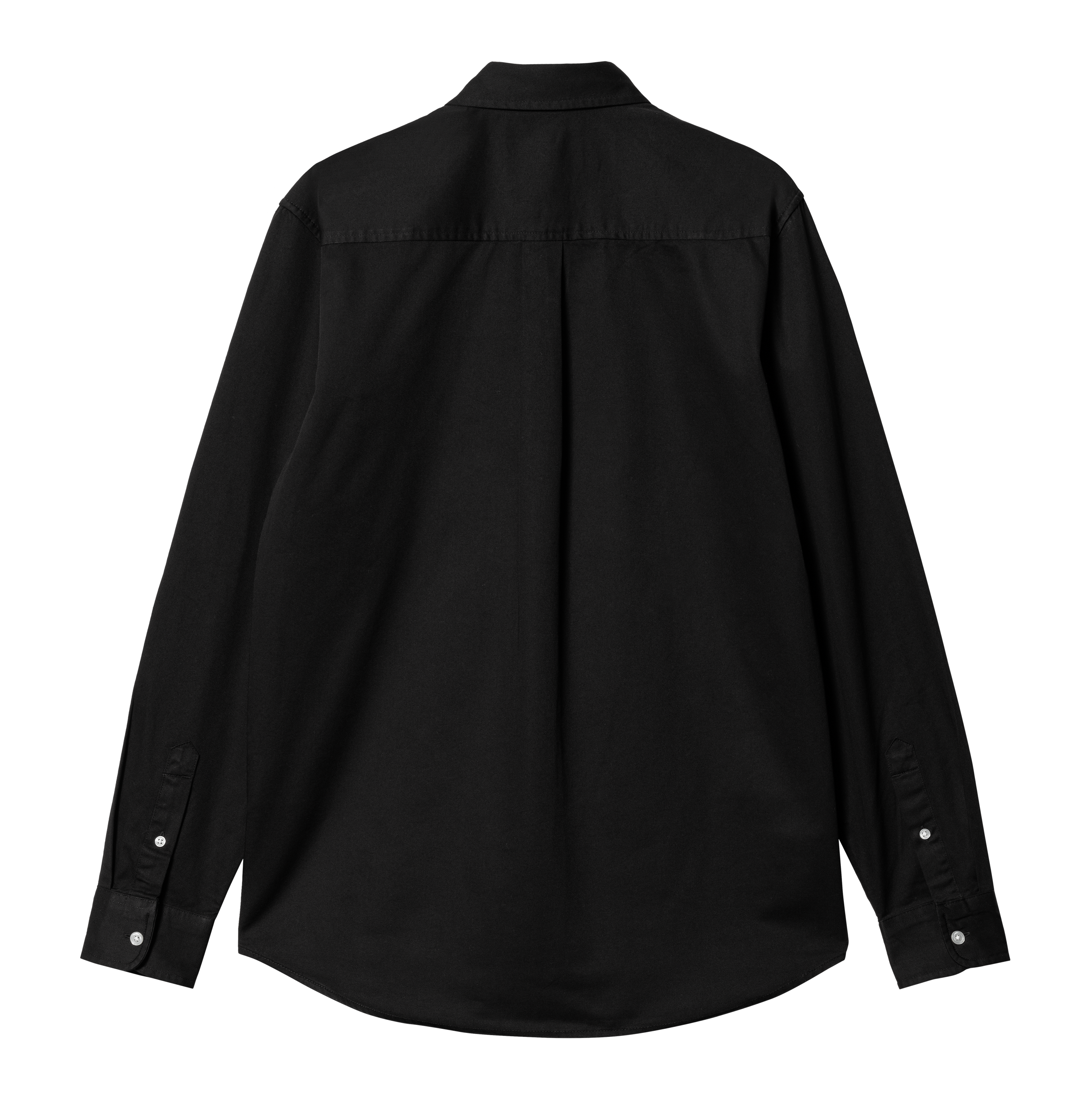 Carhartt WIP L/S Madison Shirt, Black / White | Officiële online Shop