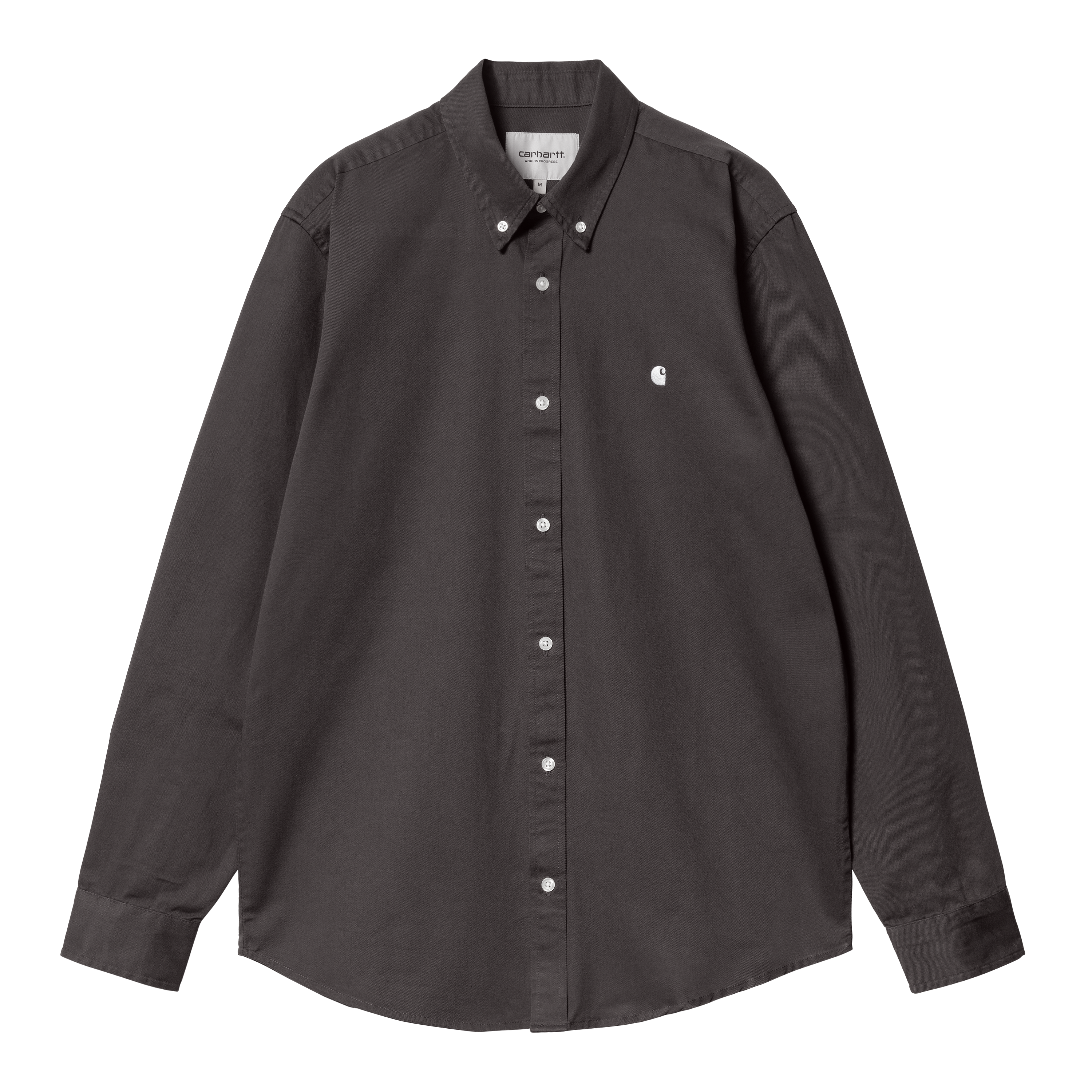 Carhartt WIP Long Sleeve Madison Shirt in Black