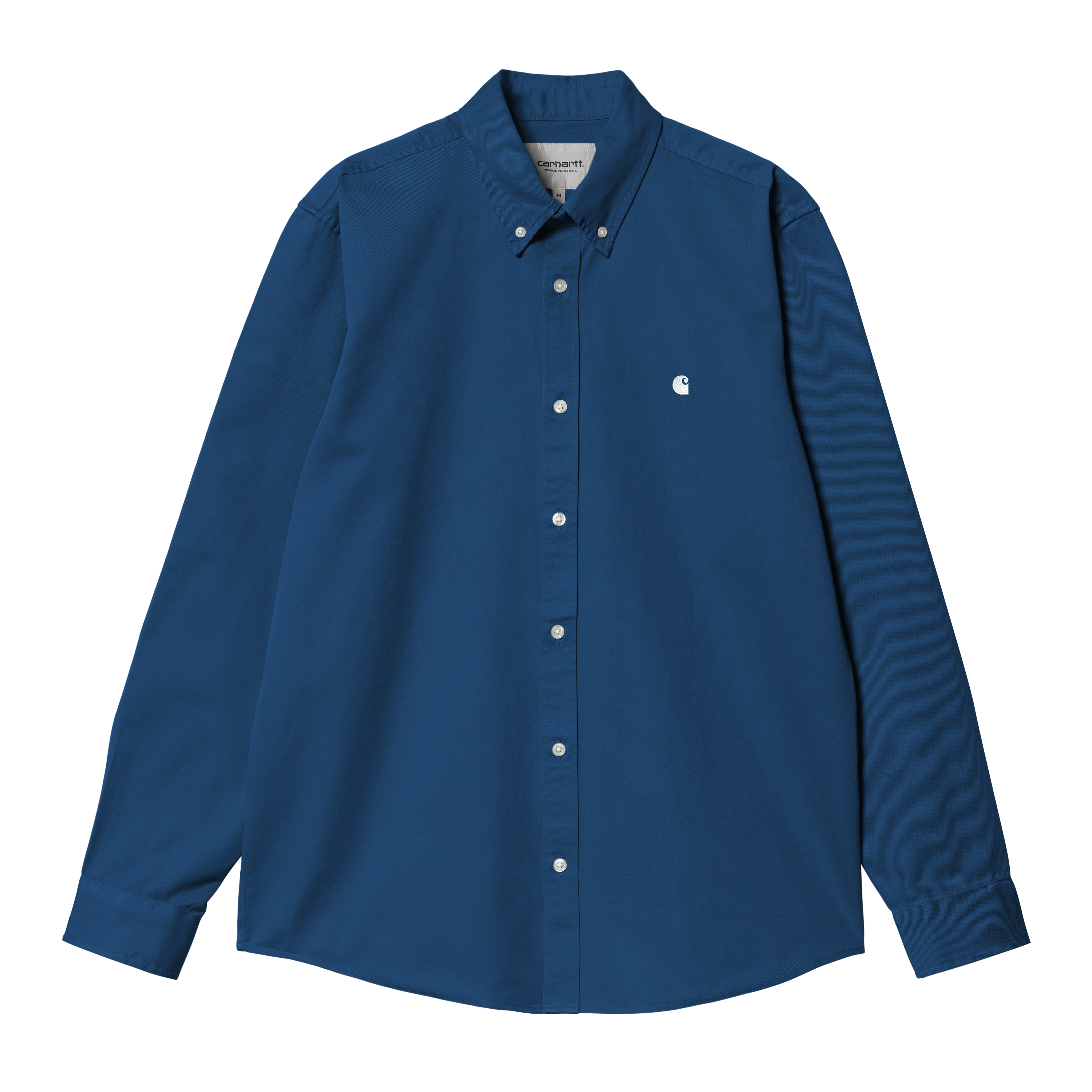 Carhartt WIP Long Sleeve Madison Shirt in Blau