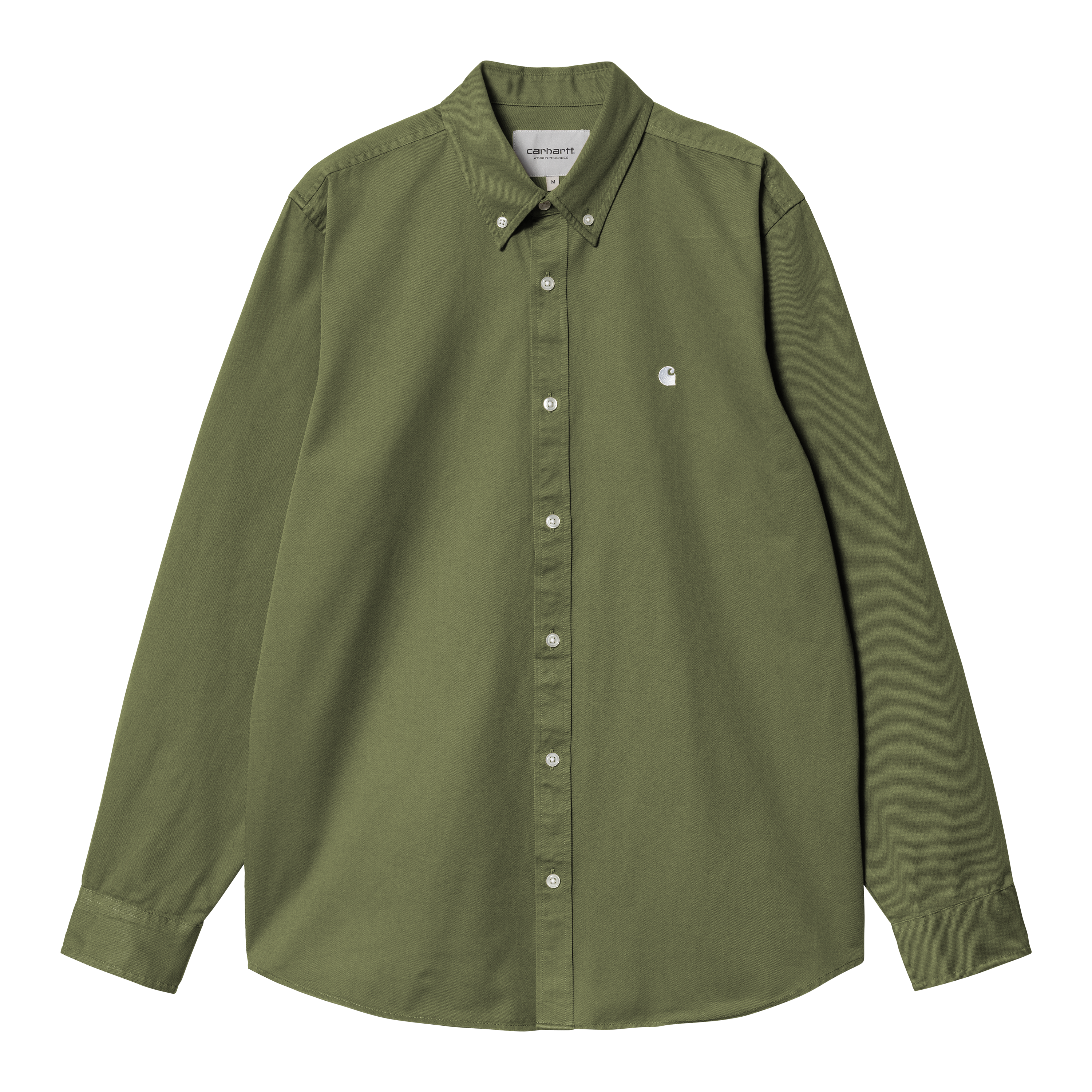 Carhartt WIP Long Sleeve Madison Shirt in Grün