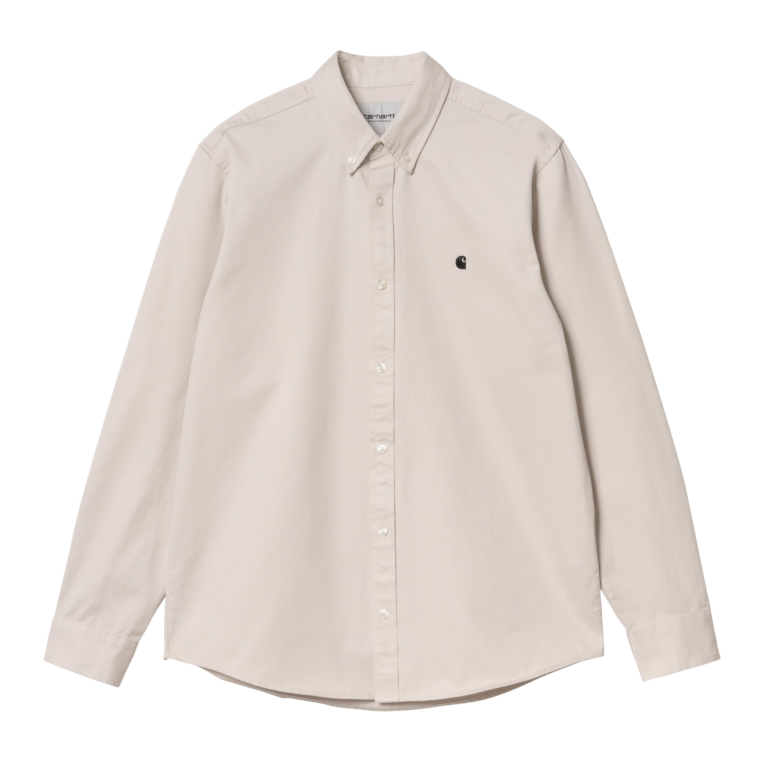 Carhartt WIP Long Sleeve Madison Shirt Beige