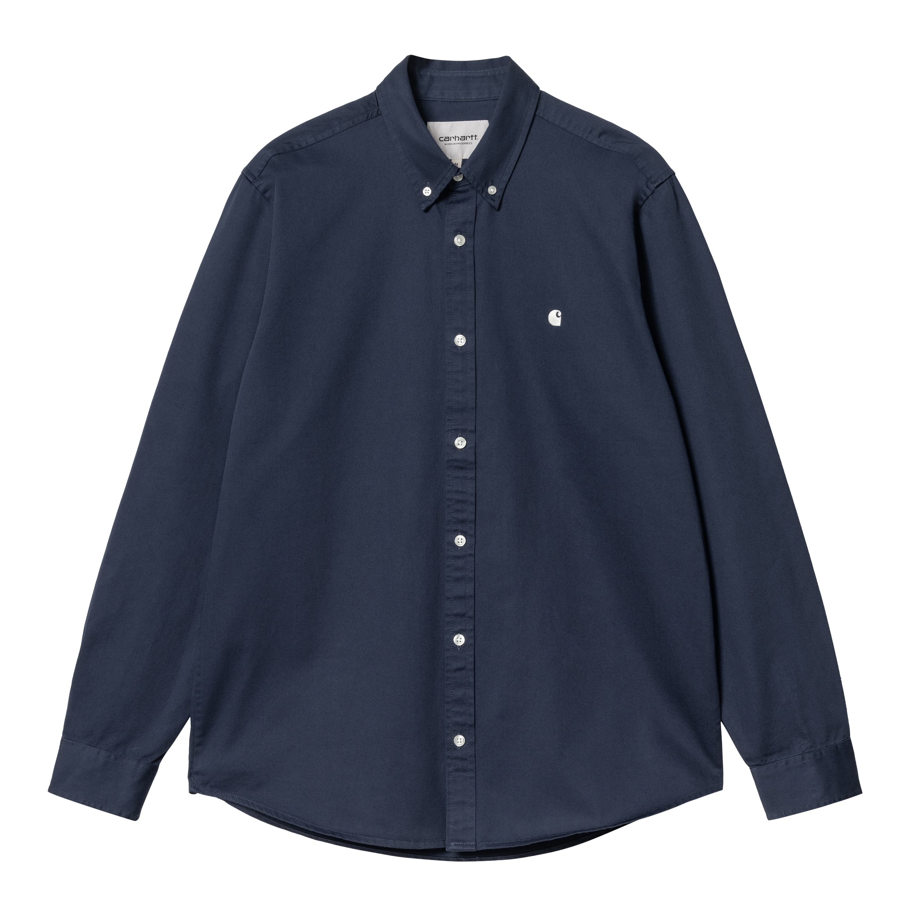 Carhartt WIP Long Sleeve Madison Shirt in Blau