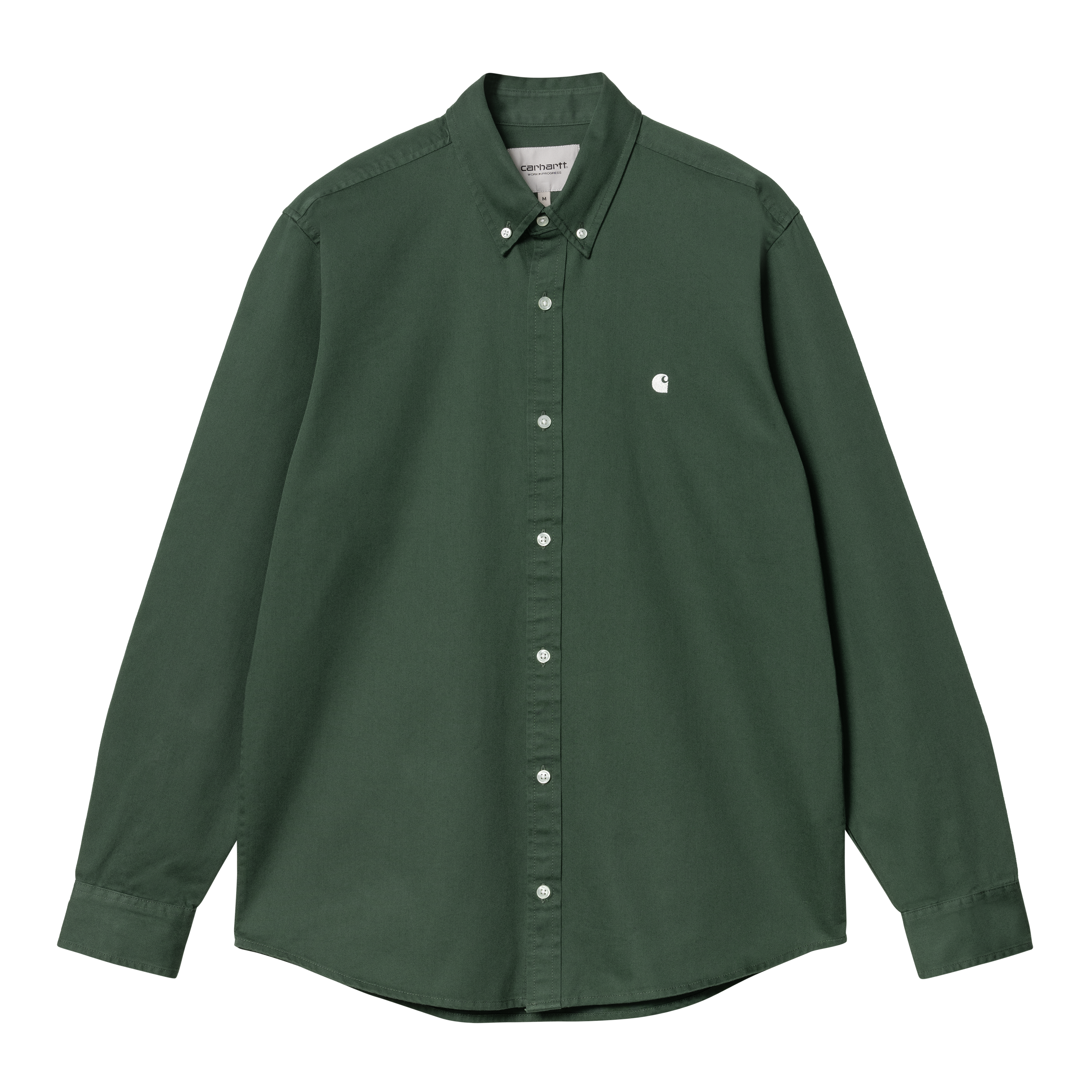 Carhartt WIP Long Sleeve Madison Shirt in Grün