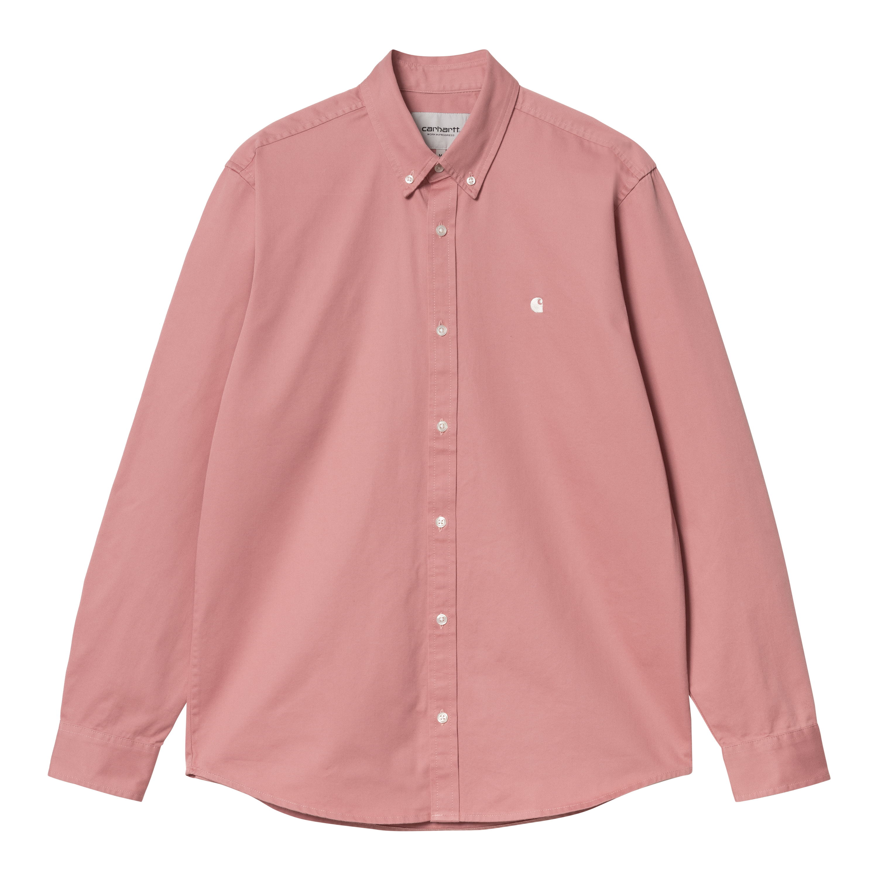 Carhartt WIP Long Sleeve Madison Shirt in Pink