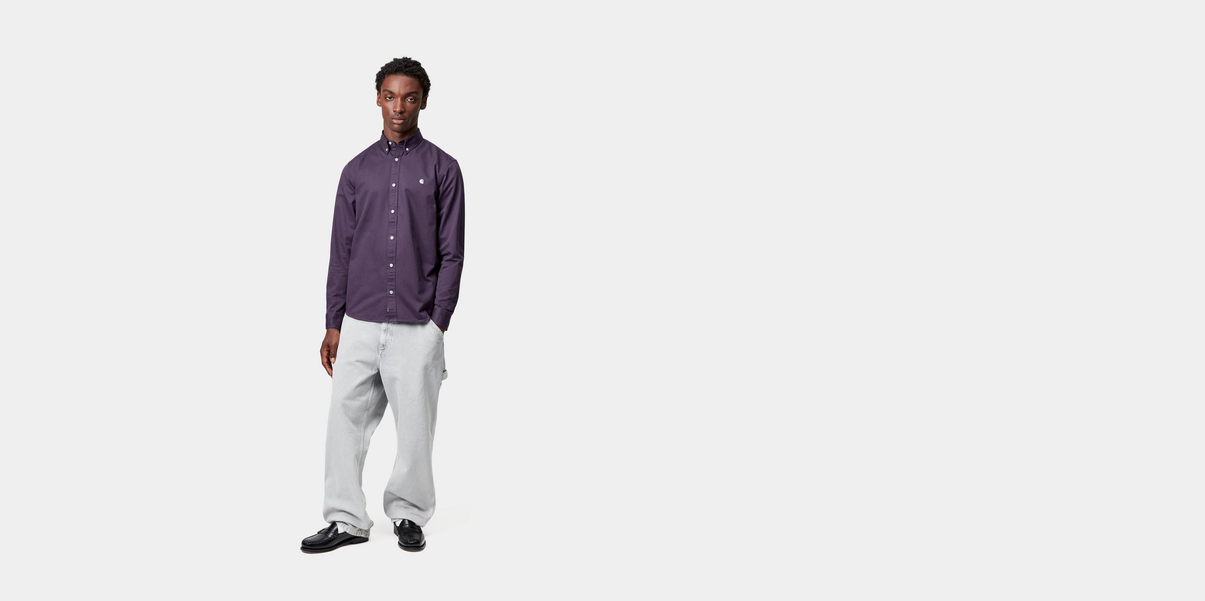 Carhartt WIP L/S Madison Shirt, Lokers / Wax | Official Online Store