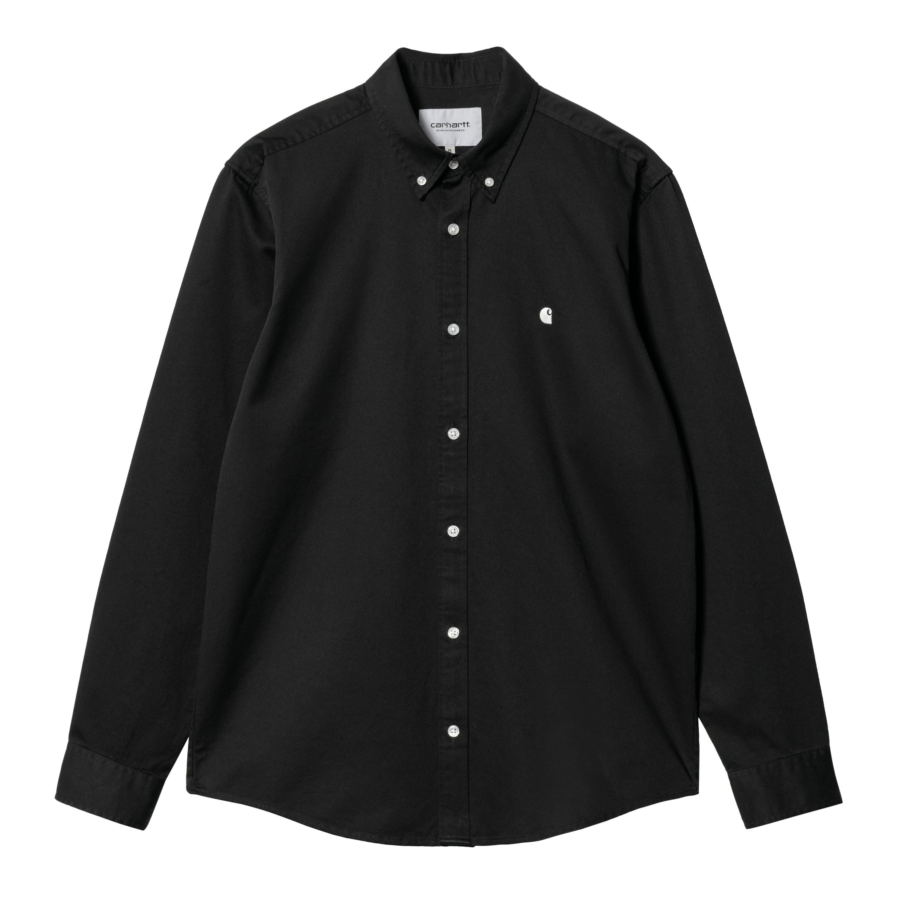 Carhartt WIP Long Sleeve Madison Shirt in Black