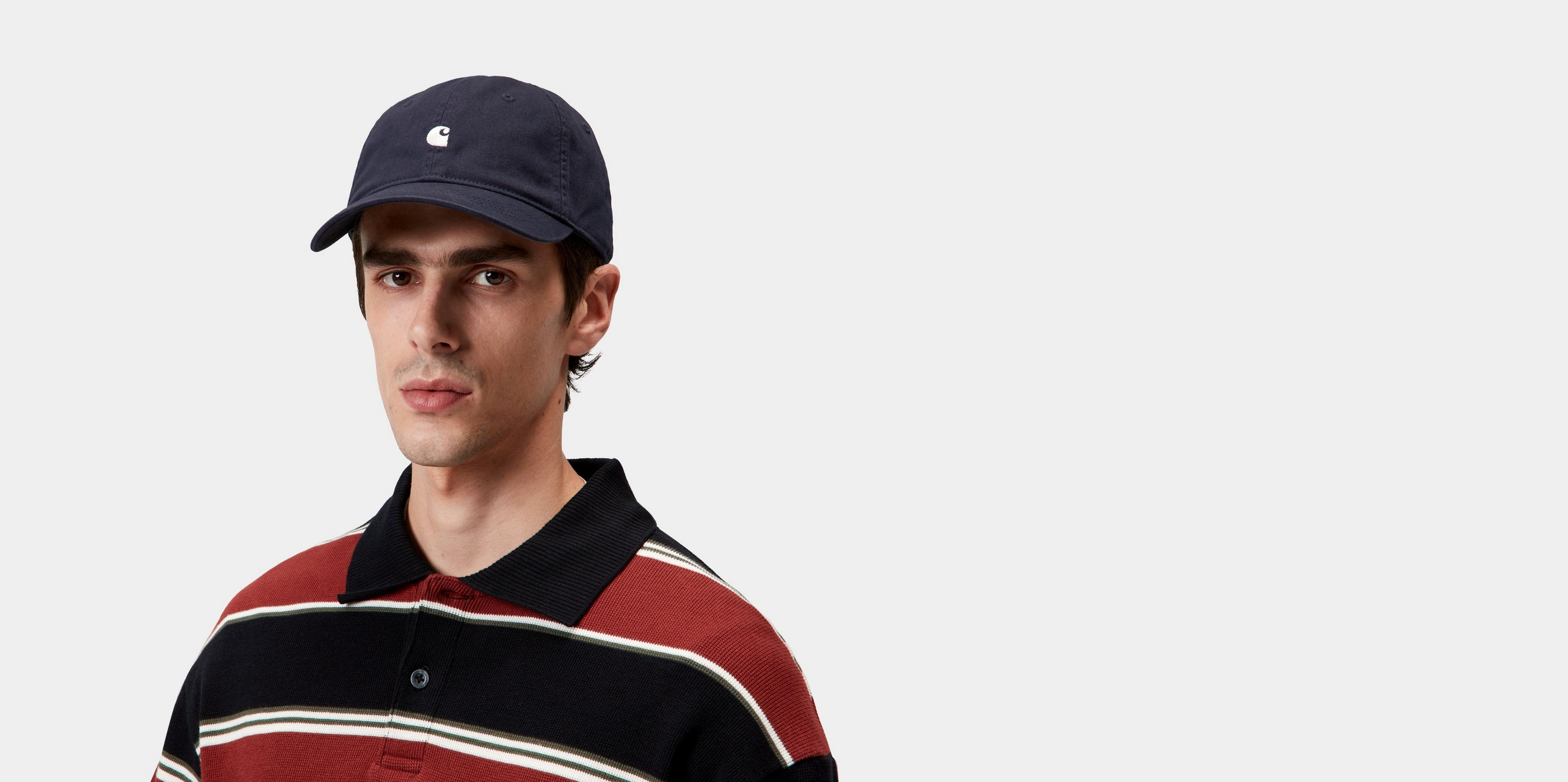 Carhartt WIP Madison Logo Cap, Dark Navy / Wax | Official Online Store