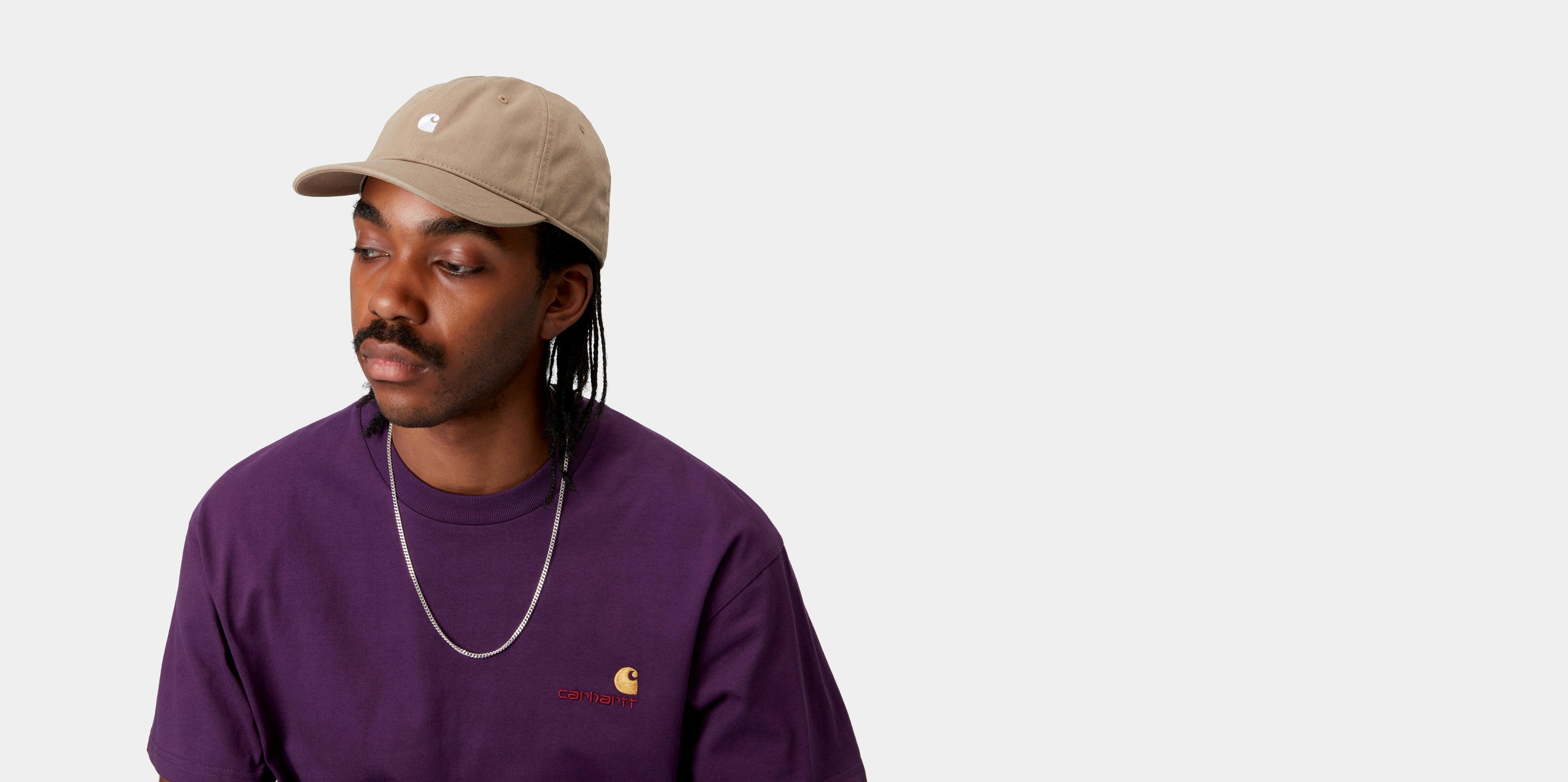 Carhartt WIP Madison Logo Cap Leather / White | beige
