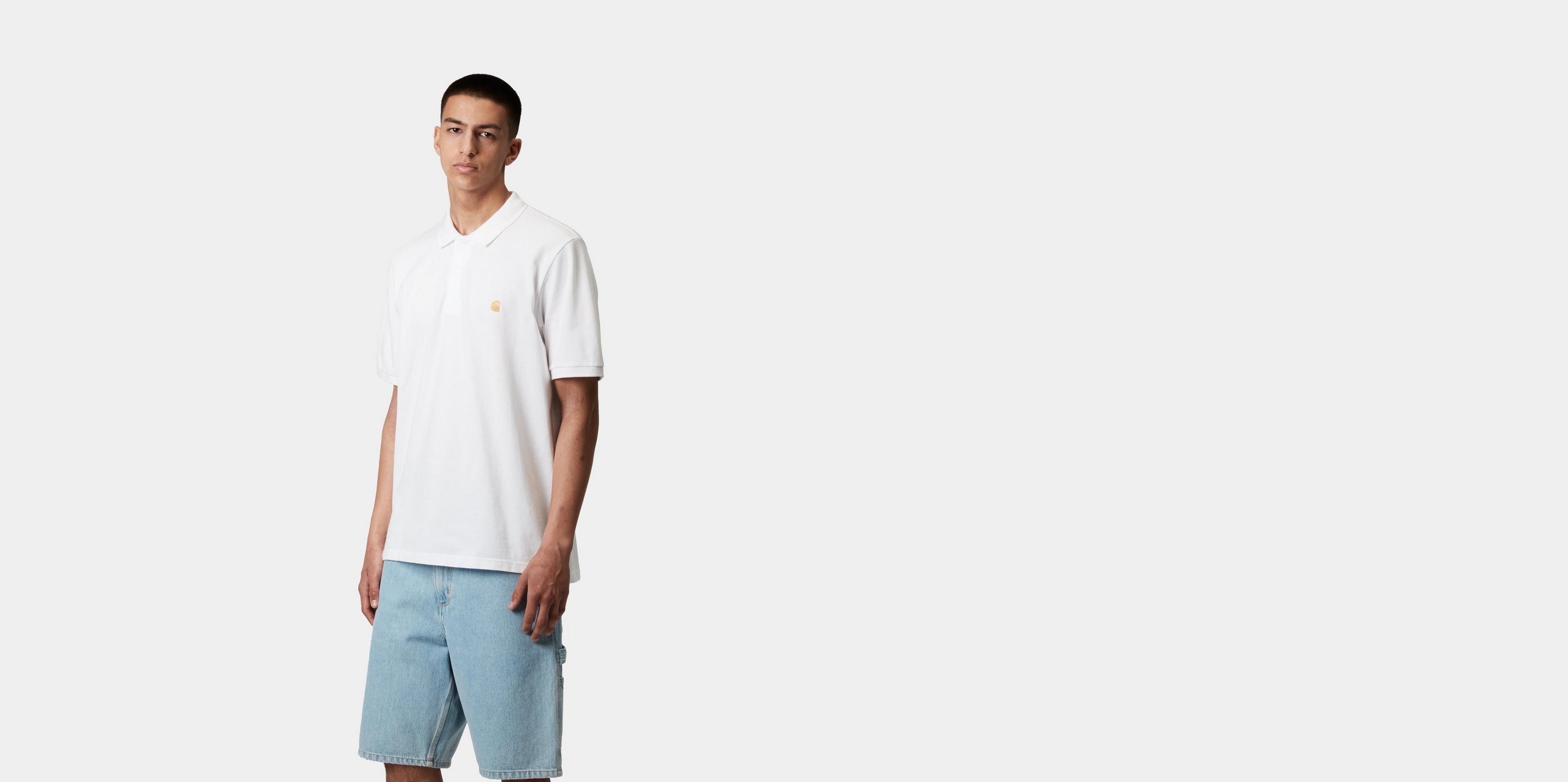 さらに100円引き◆CARHARTT◆S/S CHASE PIQUE POLO S/S Chase Pique Polo