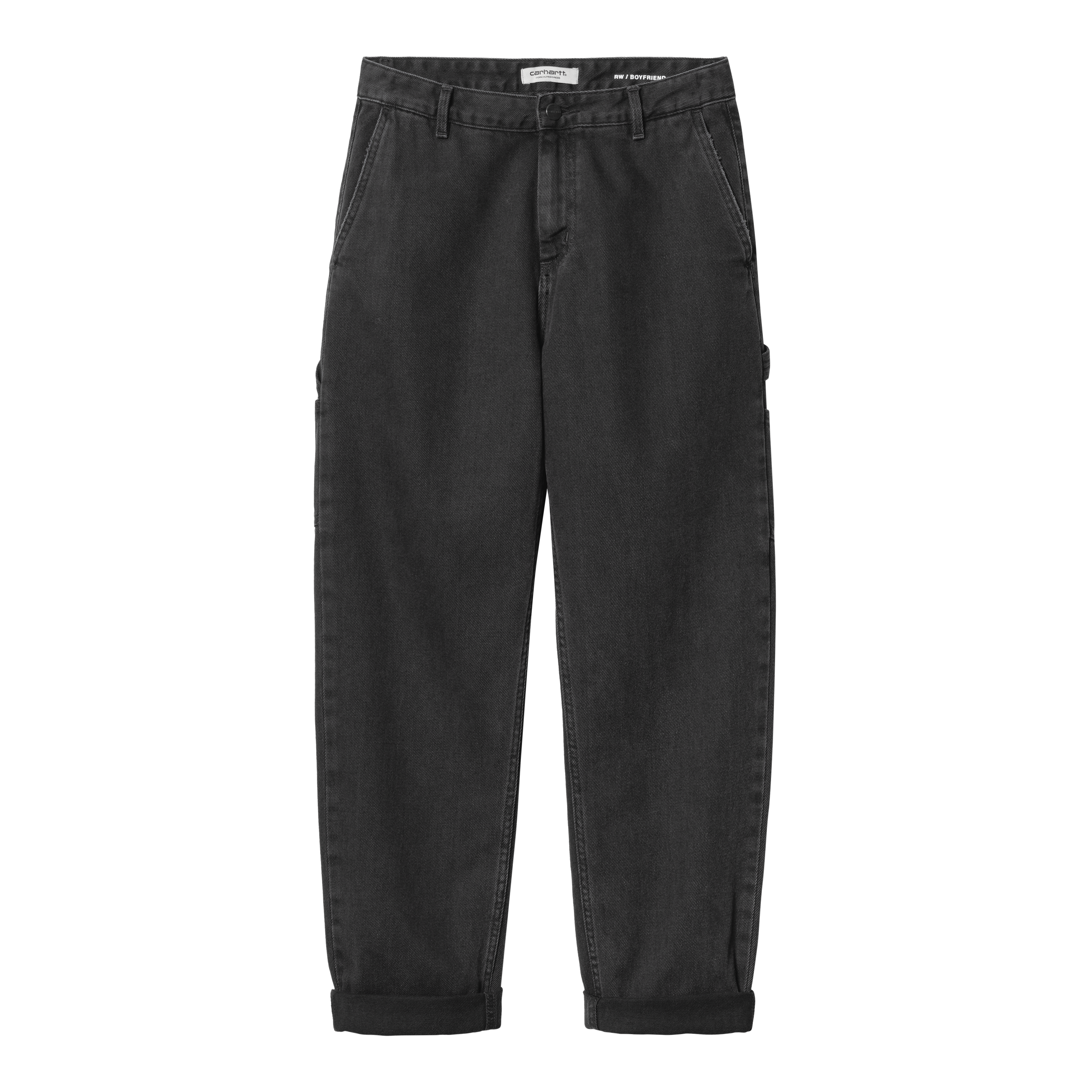 デニム・ジーパン CARHARTT WIP 'Pierce' jeans Black Carhartt WIPリラックス デニム パンツ black washed 送料関税込