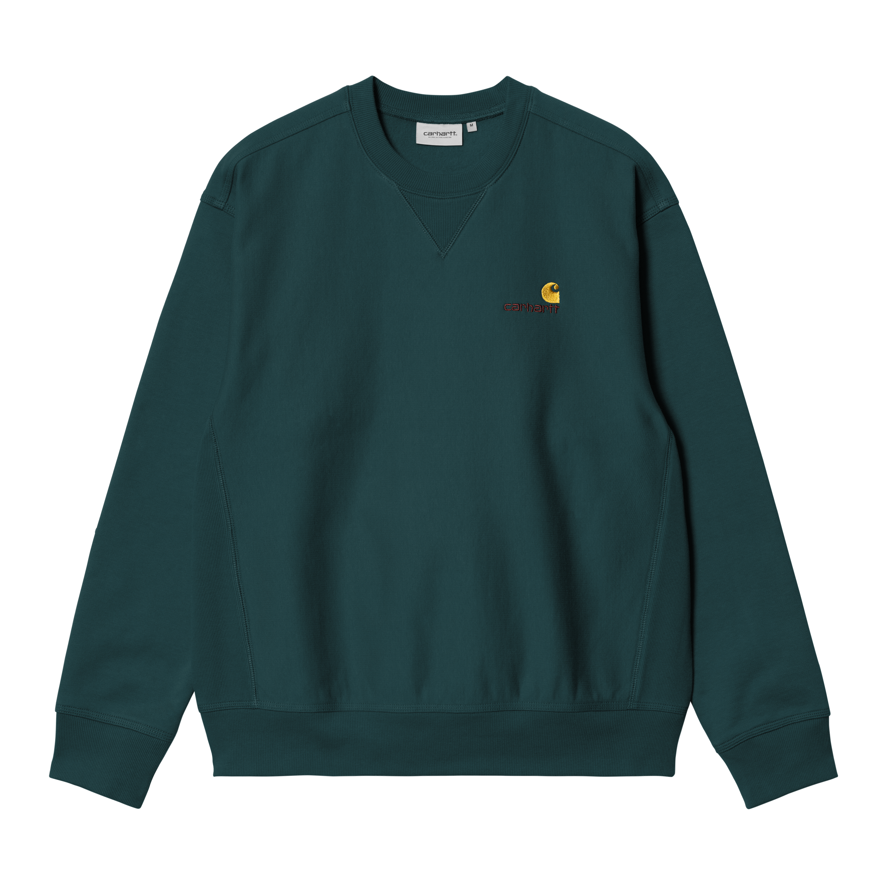Carhartt WIP American Script Sweatshirt in Green