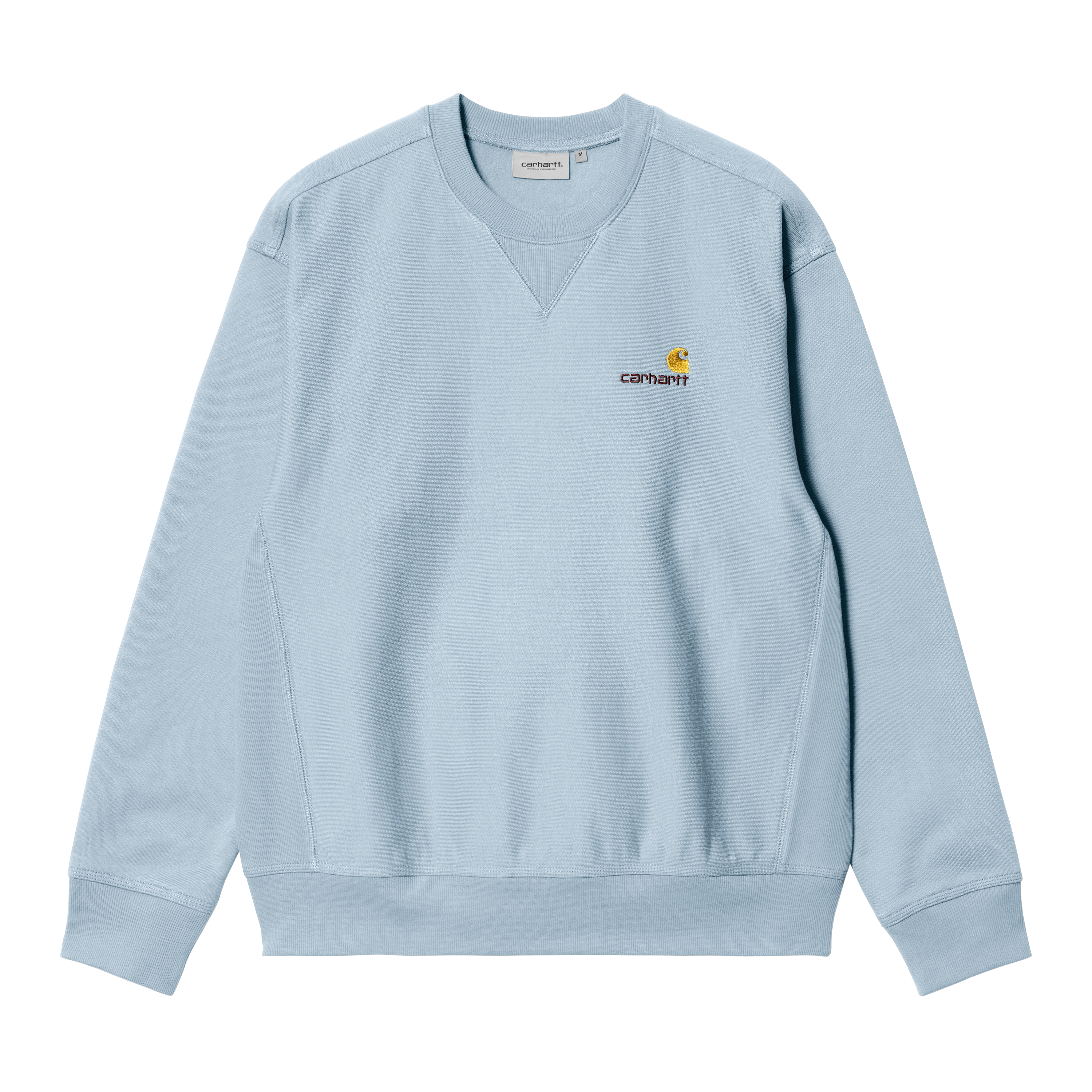 Carhartt WIP American Script Sweatshirt in Blu