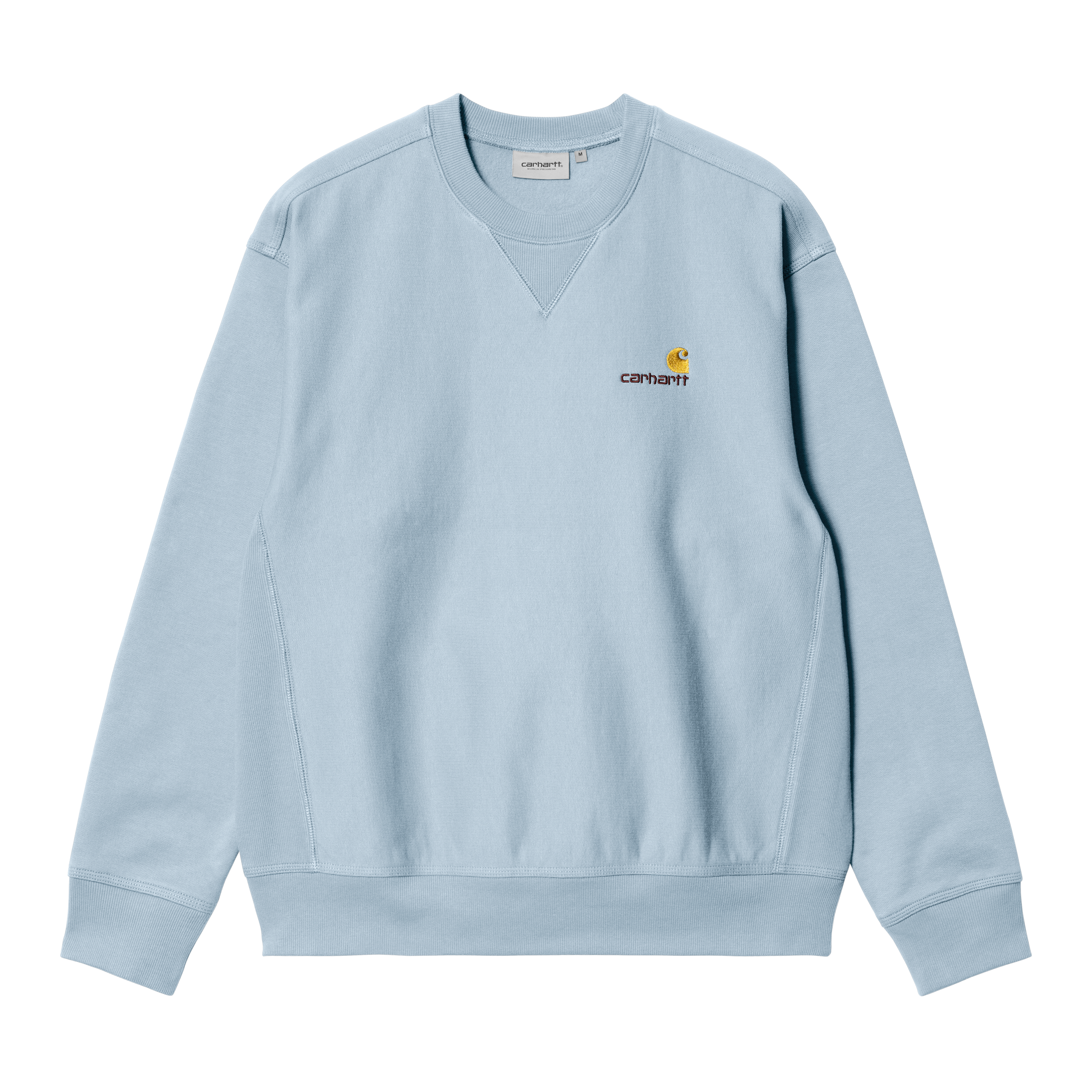 Carhartt WIP American Script Sweat in Blau