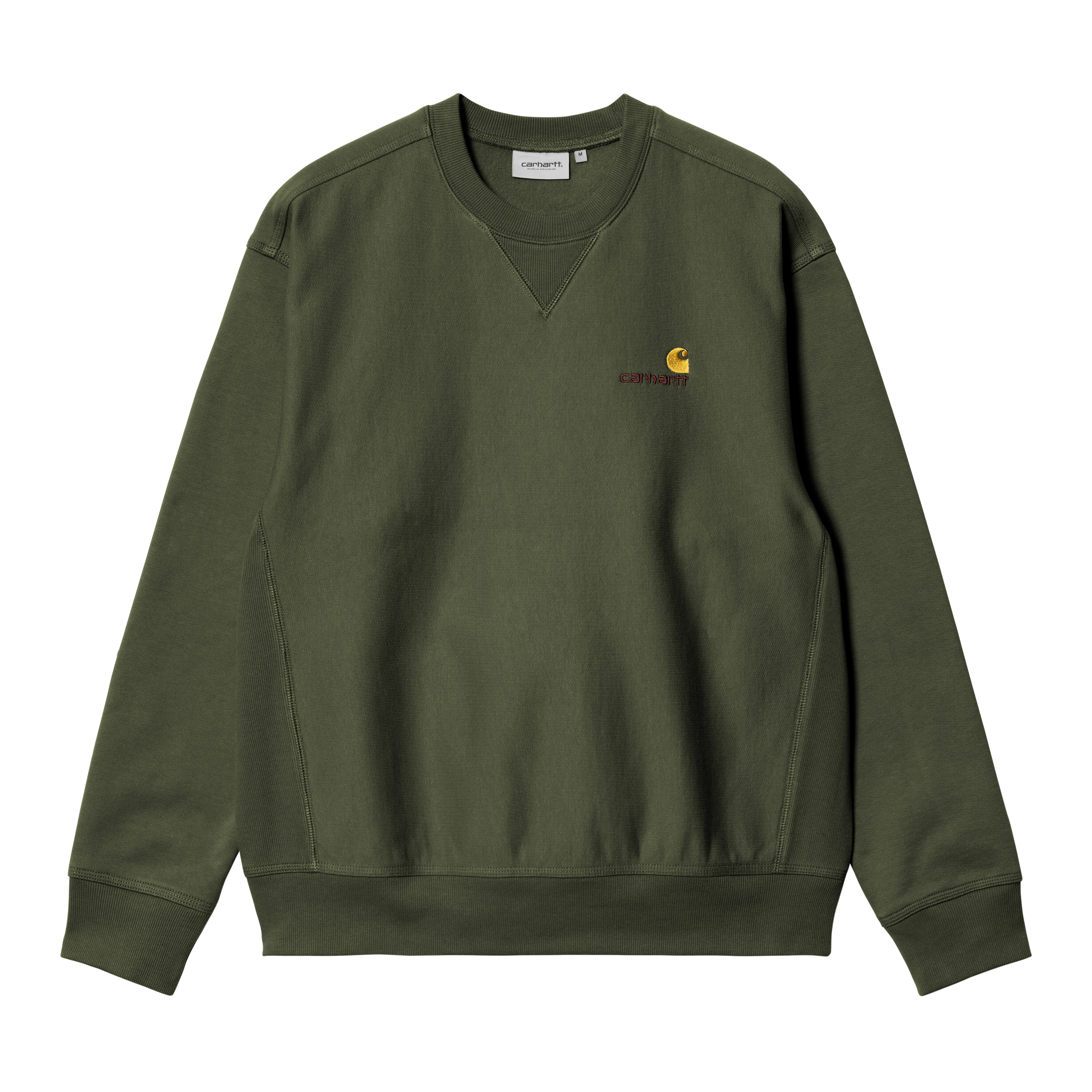 Carhartt WIP American Script Sweatshirt in Green