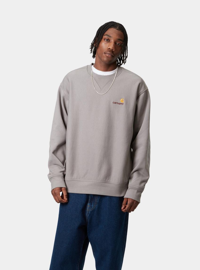 スウェット・トレーナー Carhartt Wip Yosemite Coloured American Script Sweatshirt Carhartt WIP American Script Sweatshirt, Yosemite | Official
