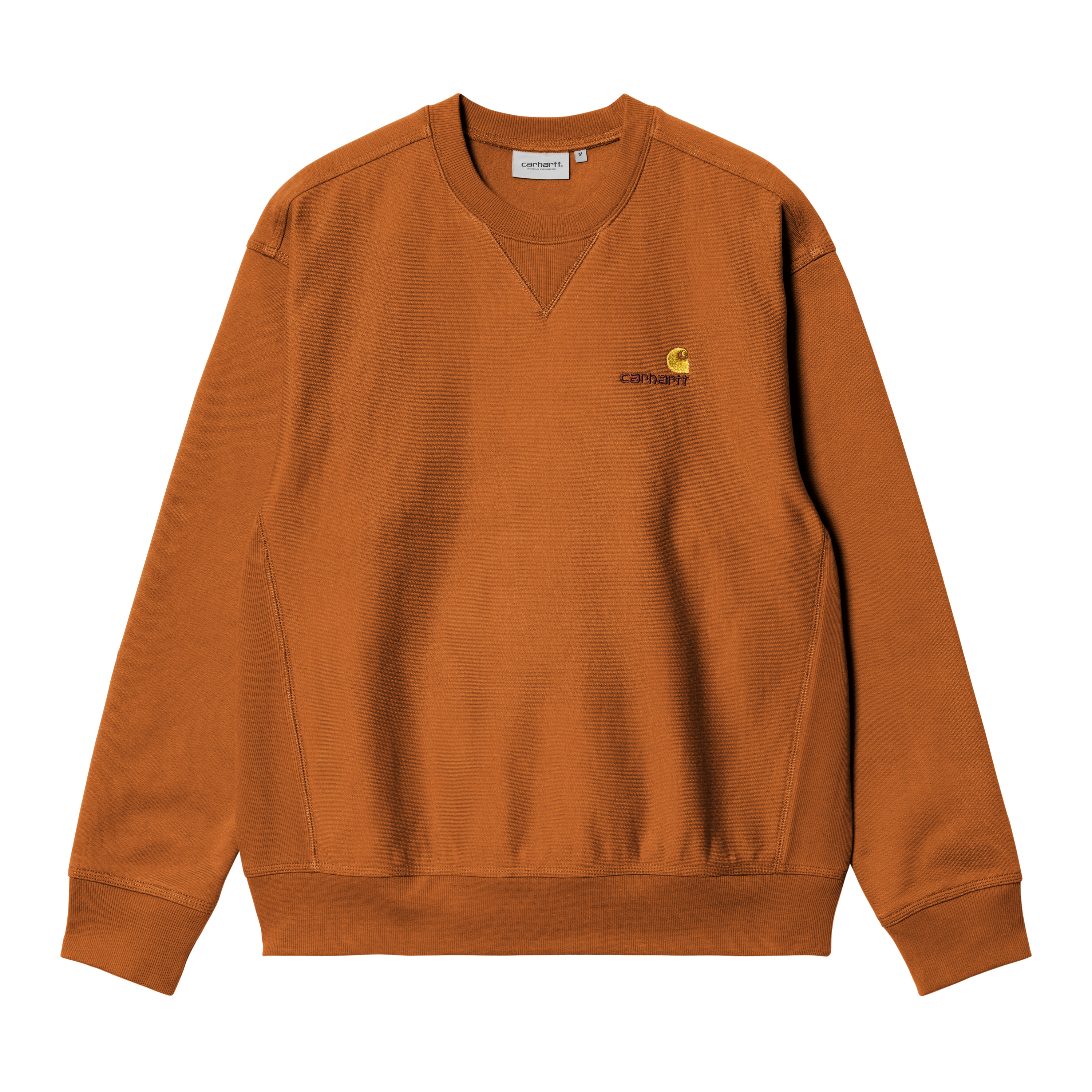 Carhartt WIP American Script Sweatshirt Orange