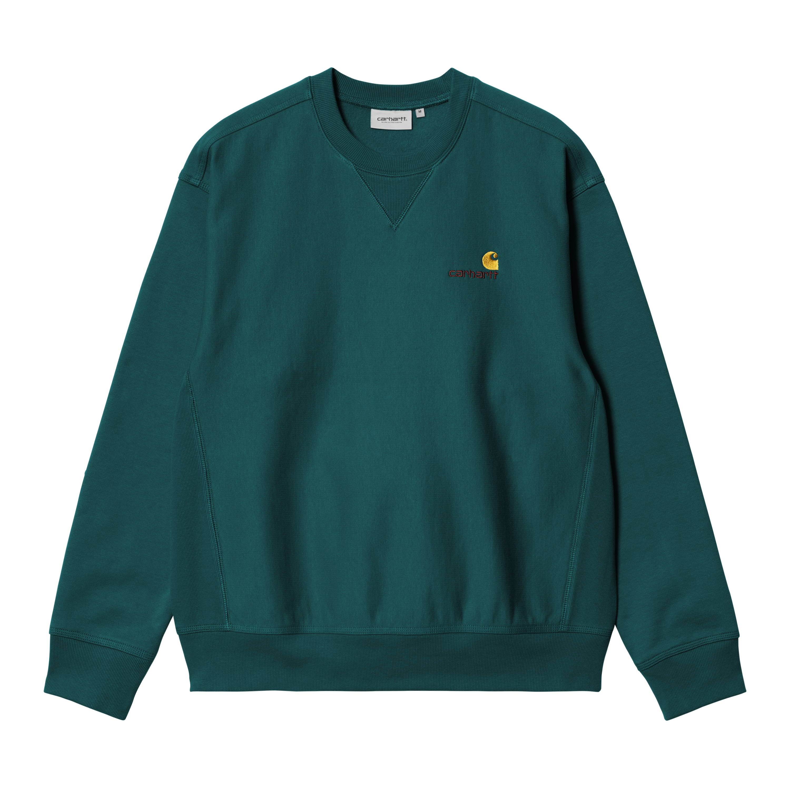 Carhartt WIP American Script Sweatshirt in Green
