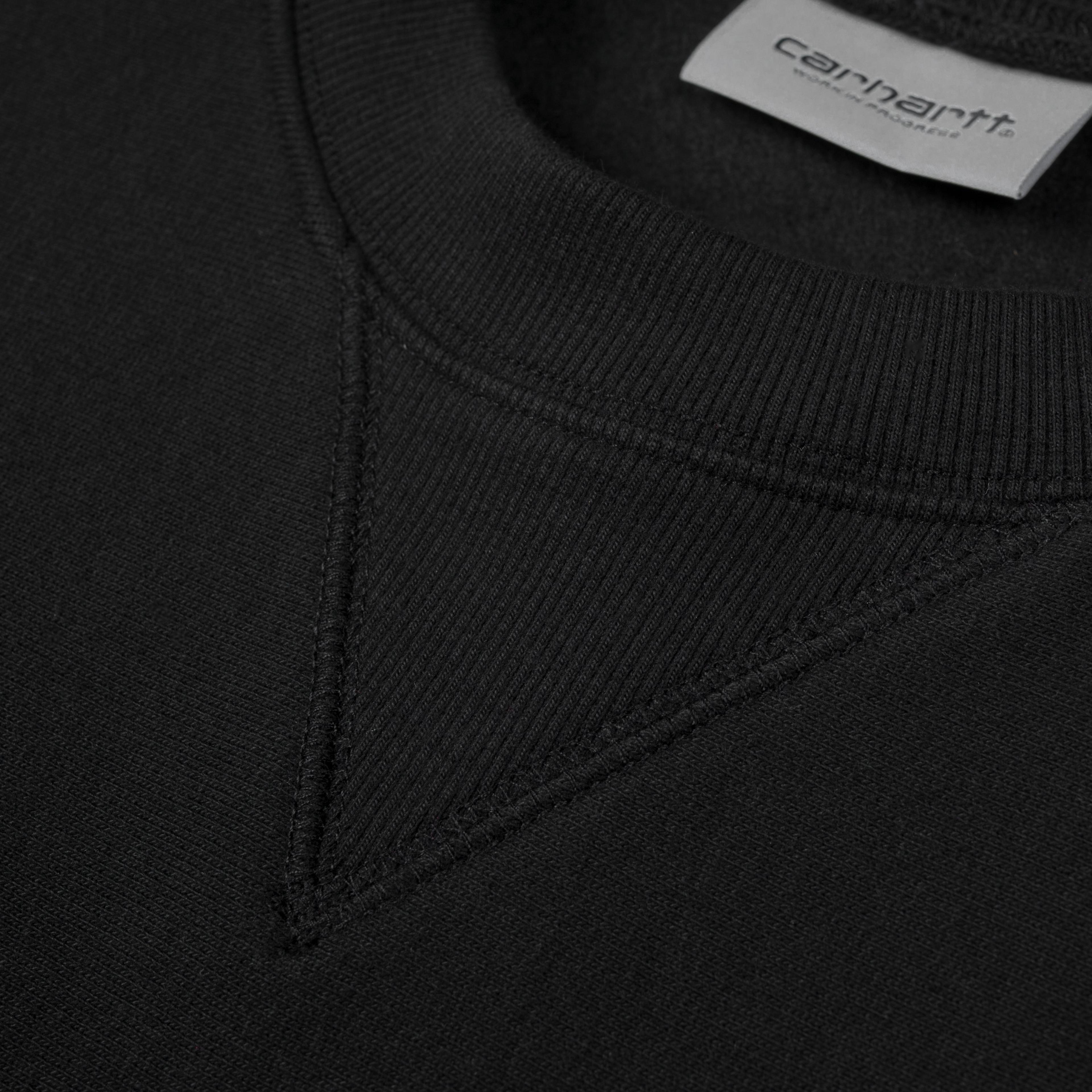 スウェット・トレーナー CARHARTT AMERICAN SCRIPT SWEATSHIRT 4FK1324 Carhartt WIP American Script Sweatshirt, Black | Official