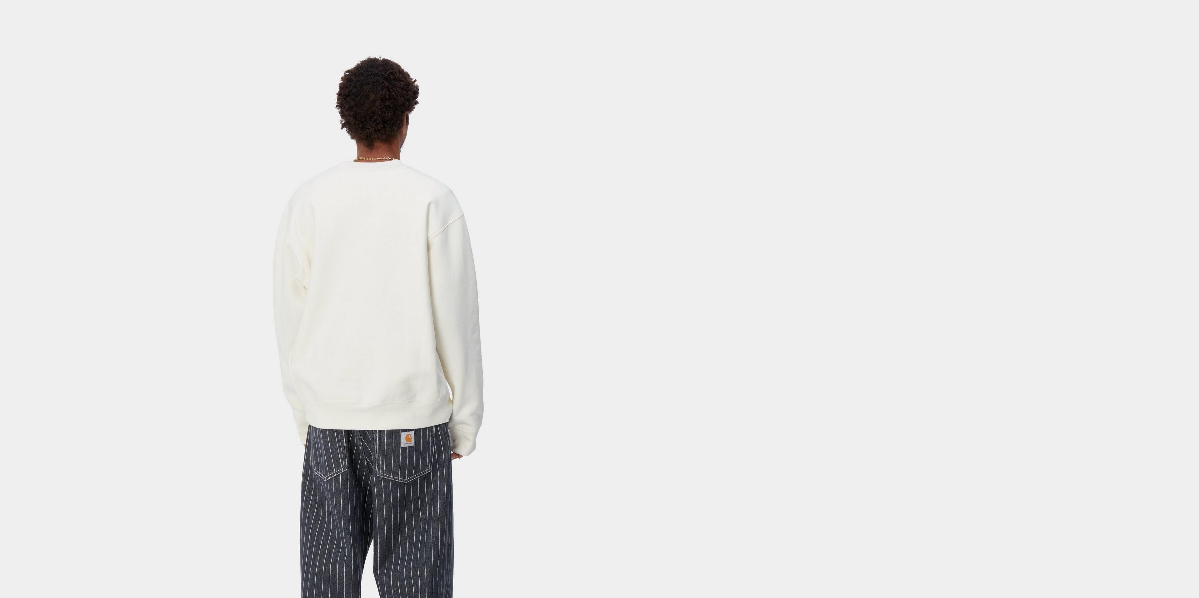 ［CARHARTT WIP］カーハート 'American Script' hoodie White Carhartt WIP W' Hooded American Script Jacket, Ash Heather