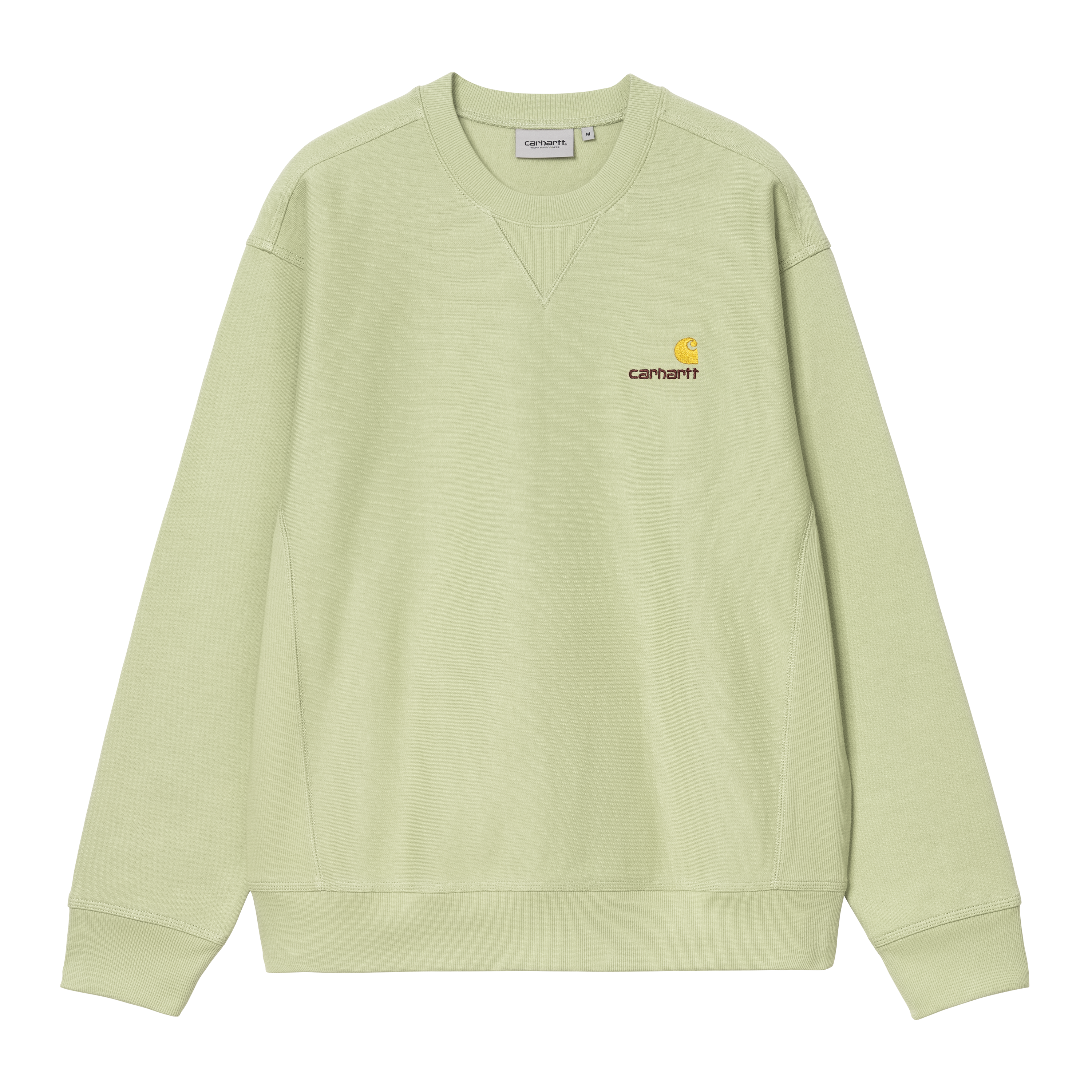 Carhartt WIP American Script Sweatshirt in Green