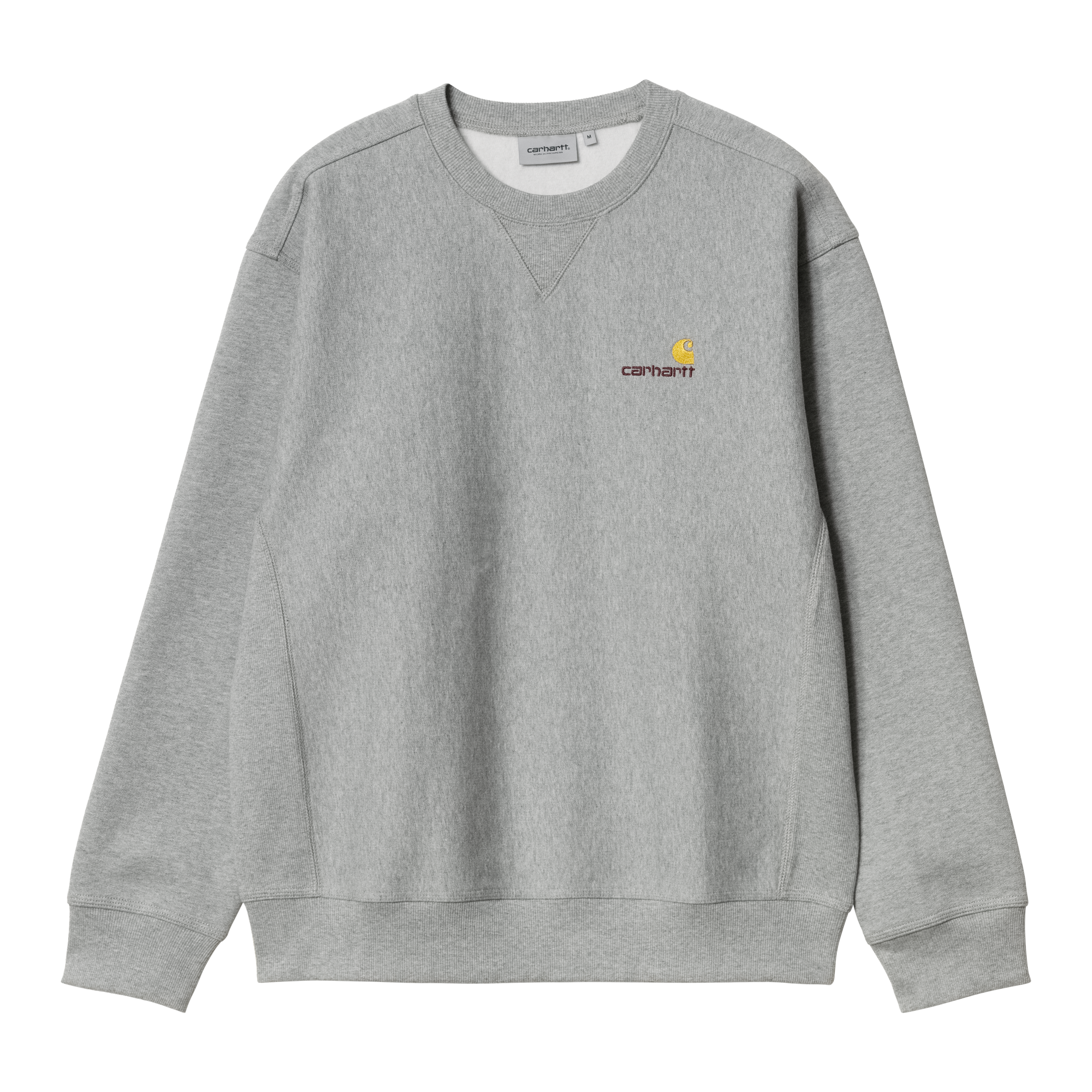 Carhartt WIP American Script Sweatshirt en Gris