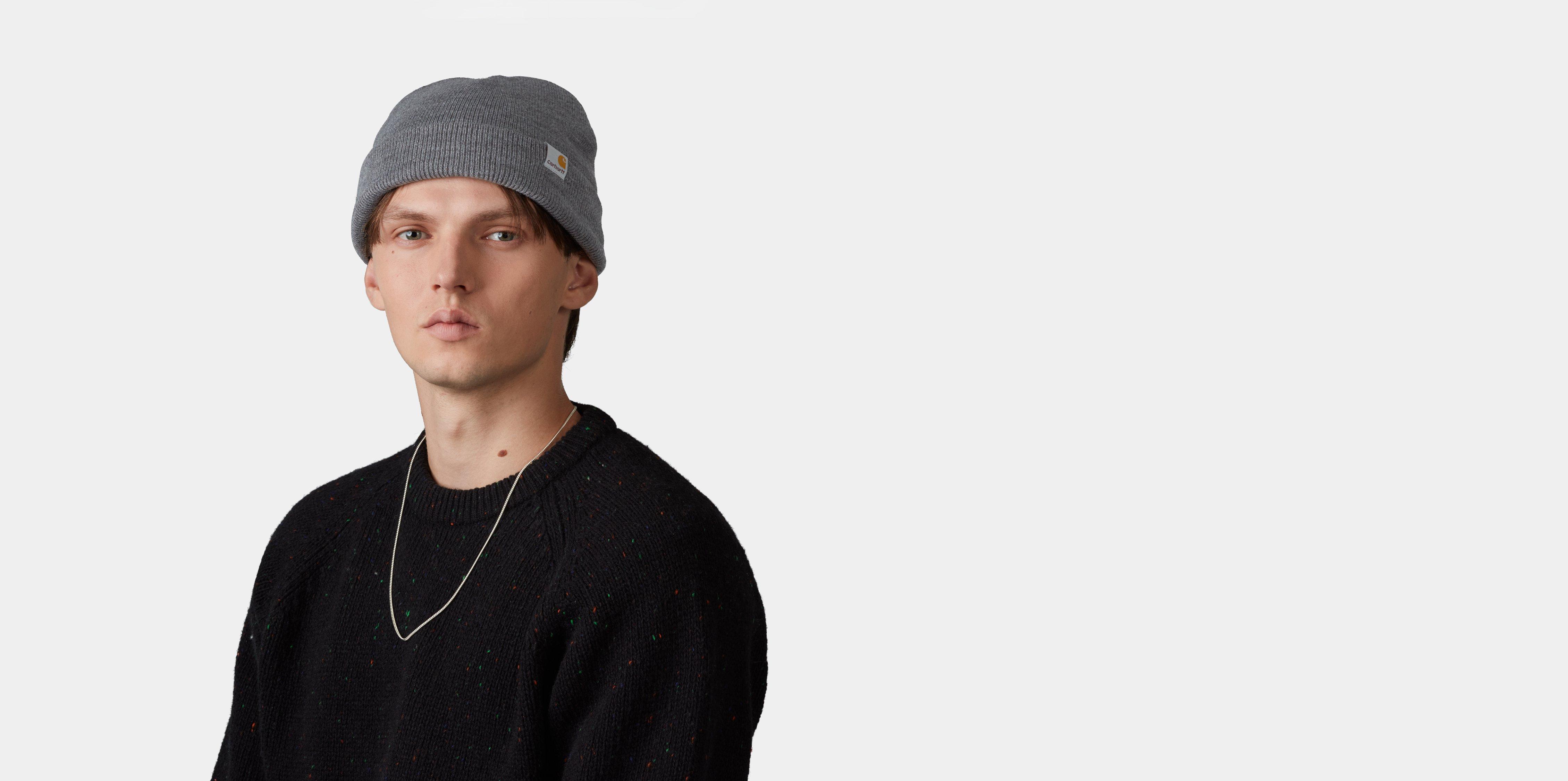 Carhartt WIP Stratus Hat Low Dark Grey Heather