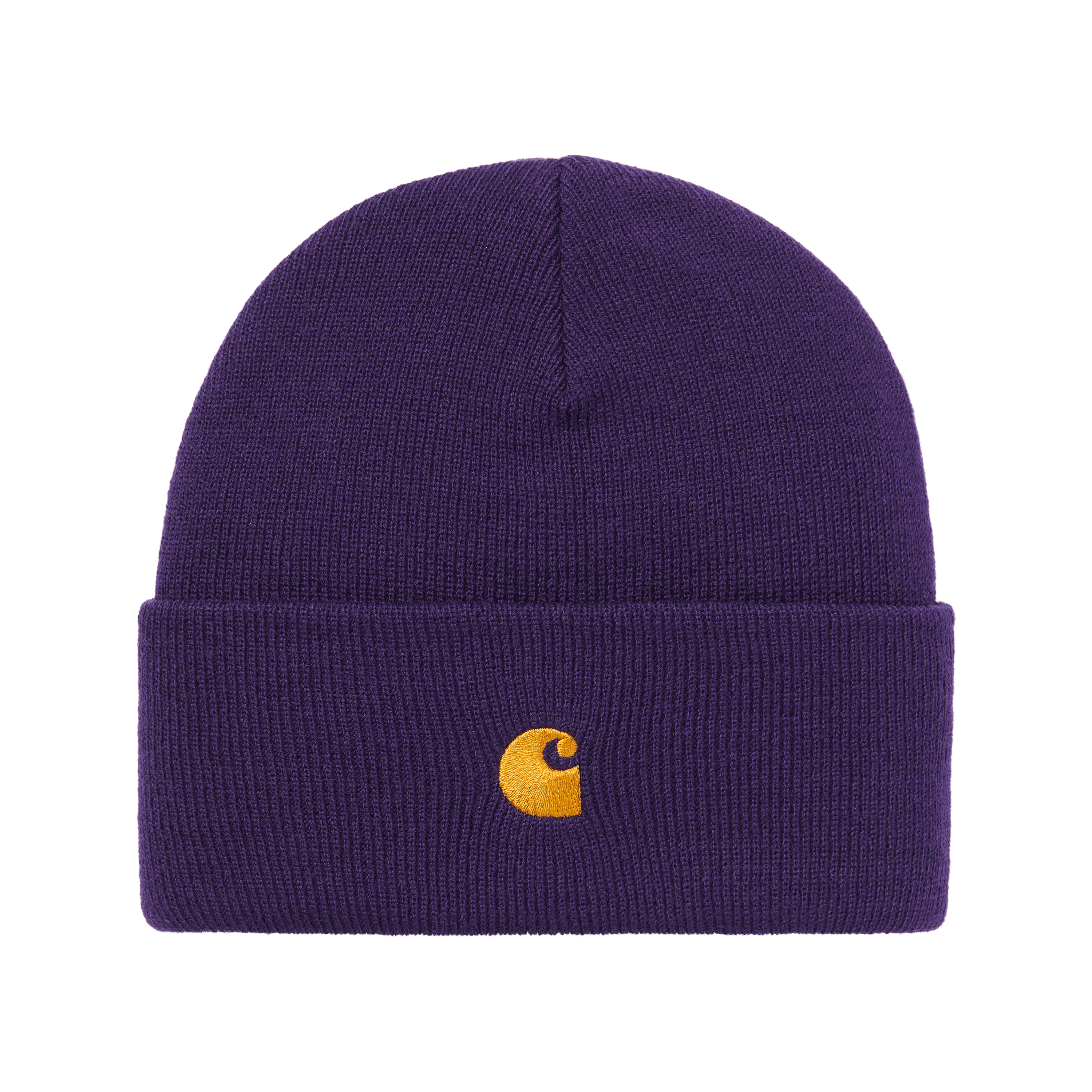 Carhartt WIP Chase Beanie in Purple