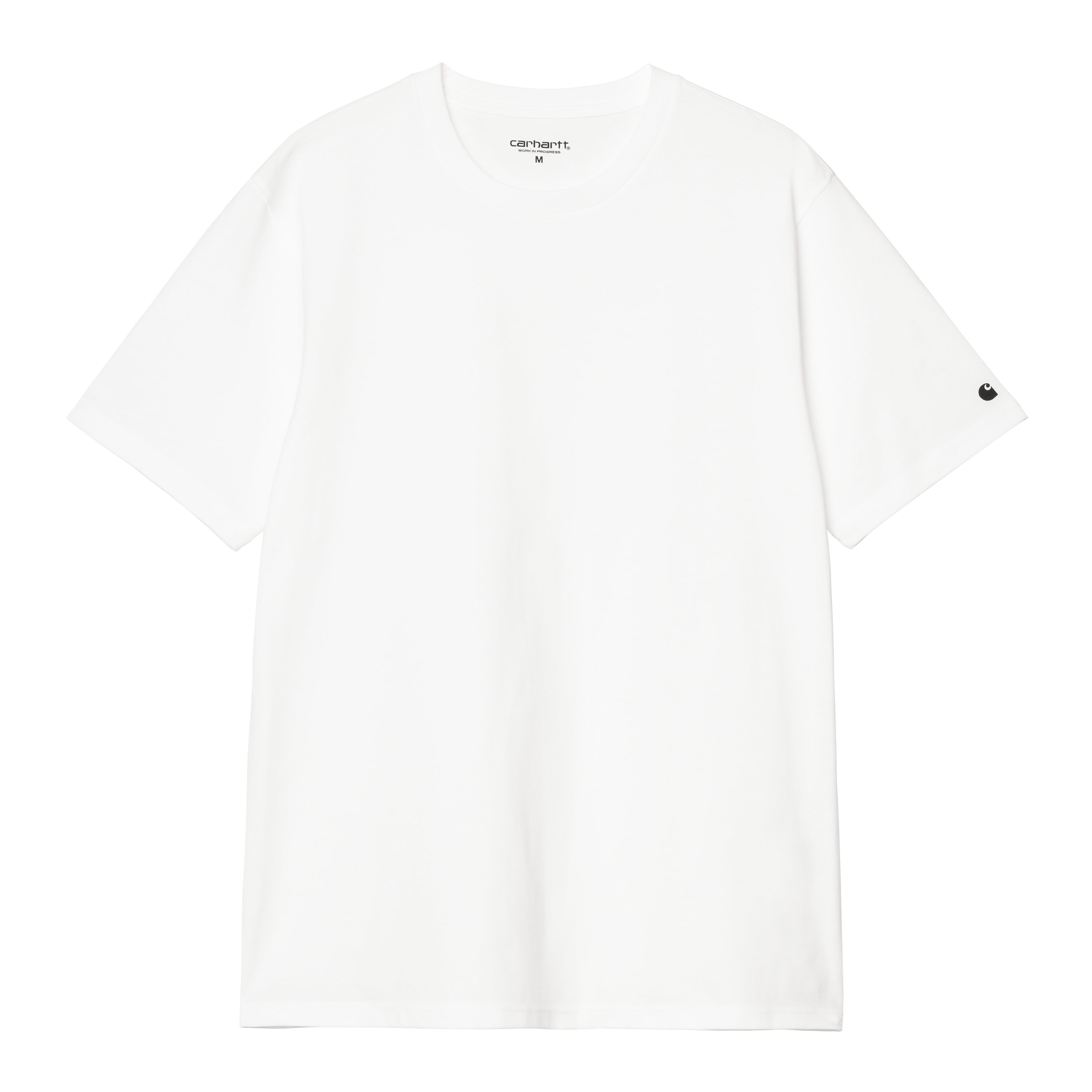 Carhartt WIP S/S Base T-Shirt, White / Black | Official