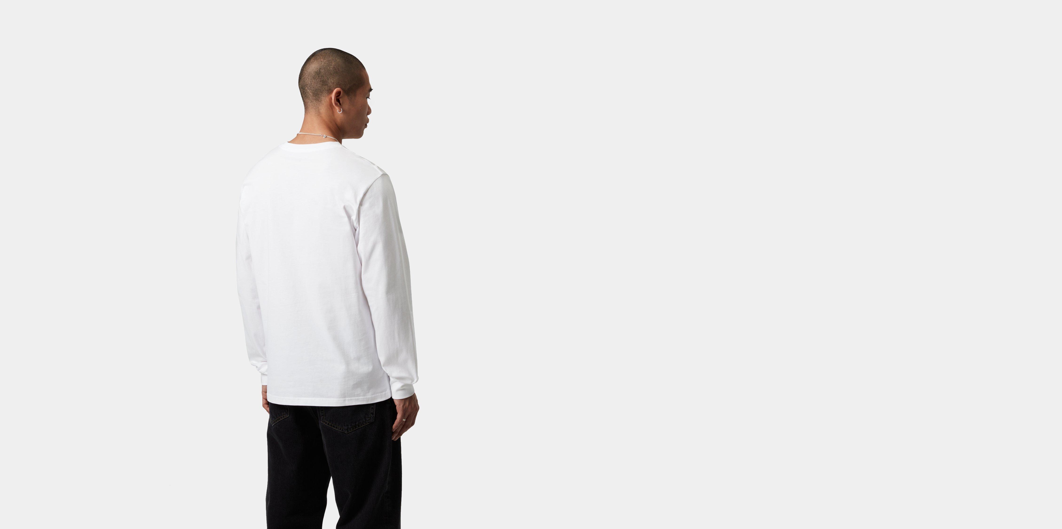 さらに100円引き◆CARHARTT◆L/S BASE T-SHIRT Carhartt WIP L/S Base T-Shirt, Black / White | Official