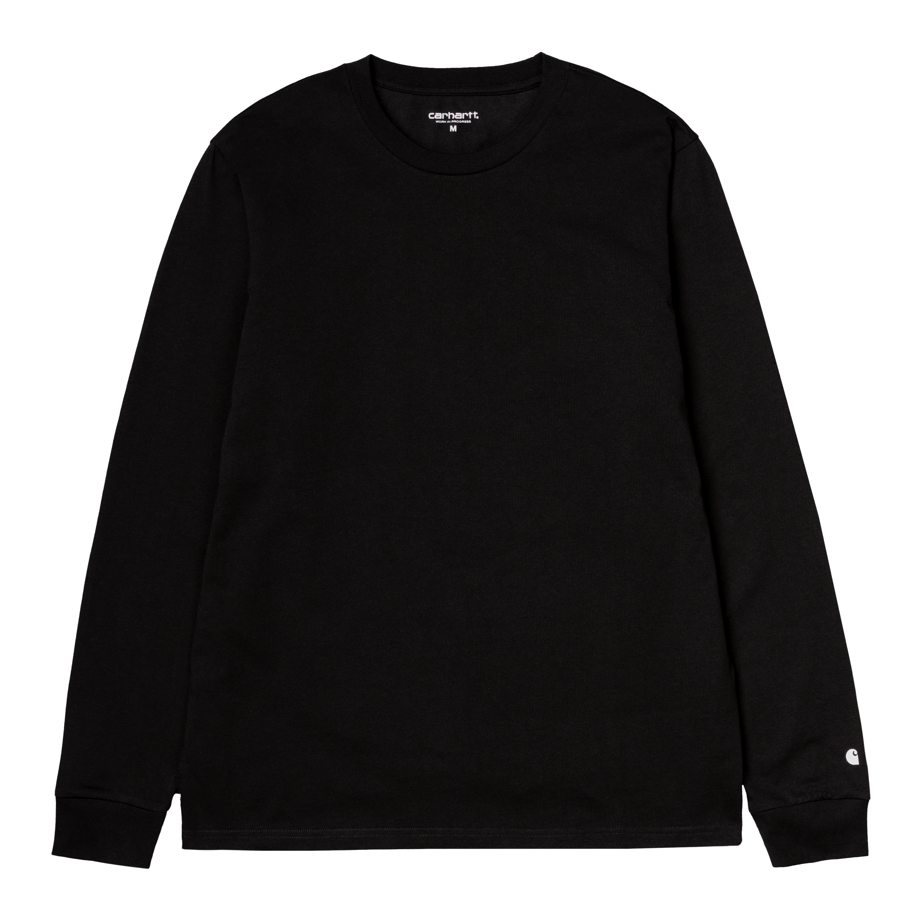 Carhartt WIP Long Sleeve Base T-Shirt in Black