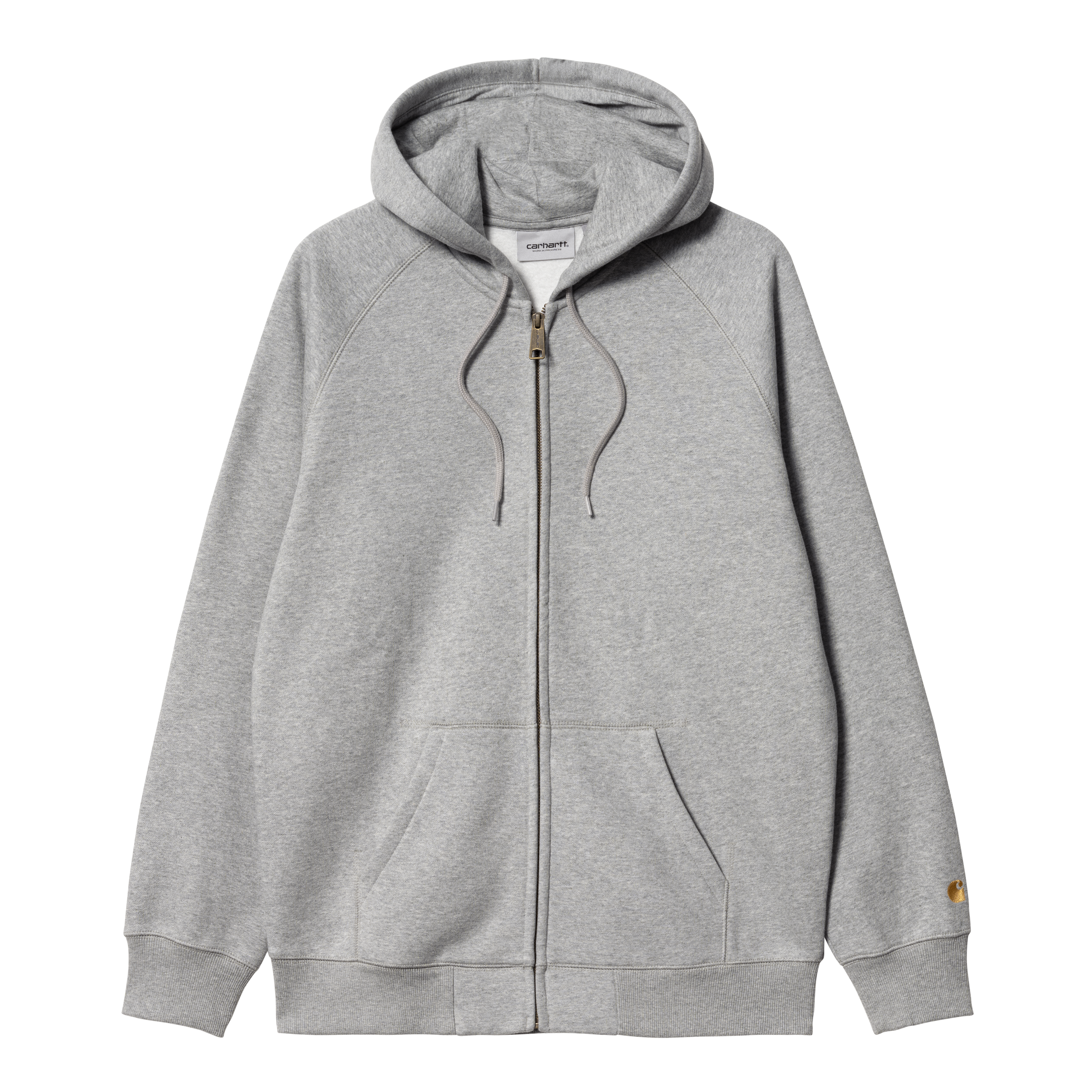 Carhartt WIP Hooded Chase Jacket in Grau