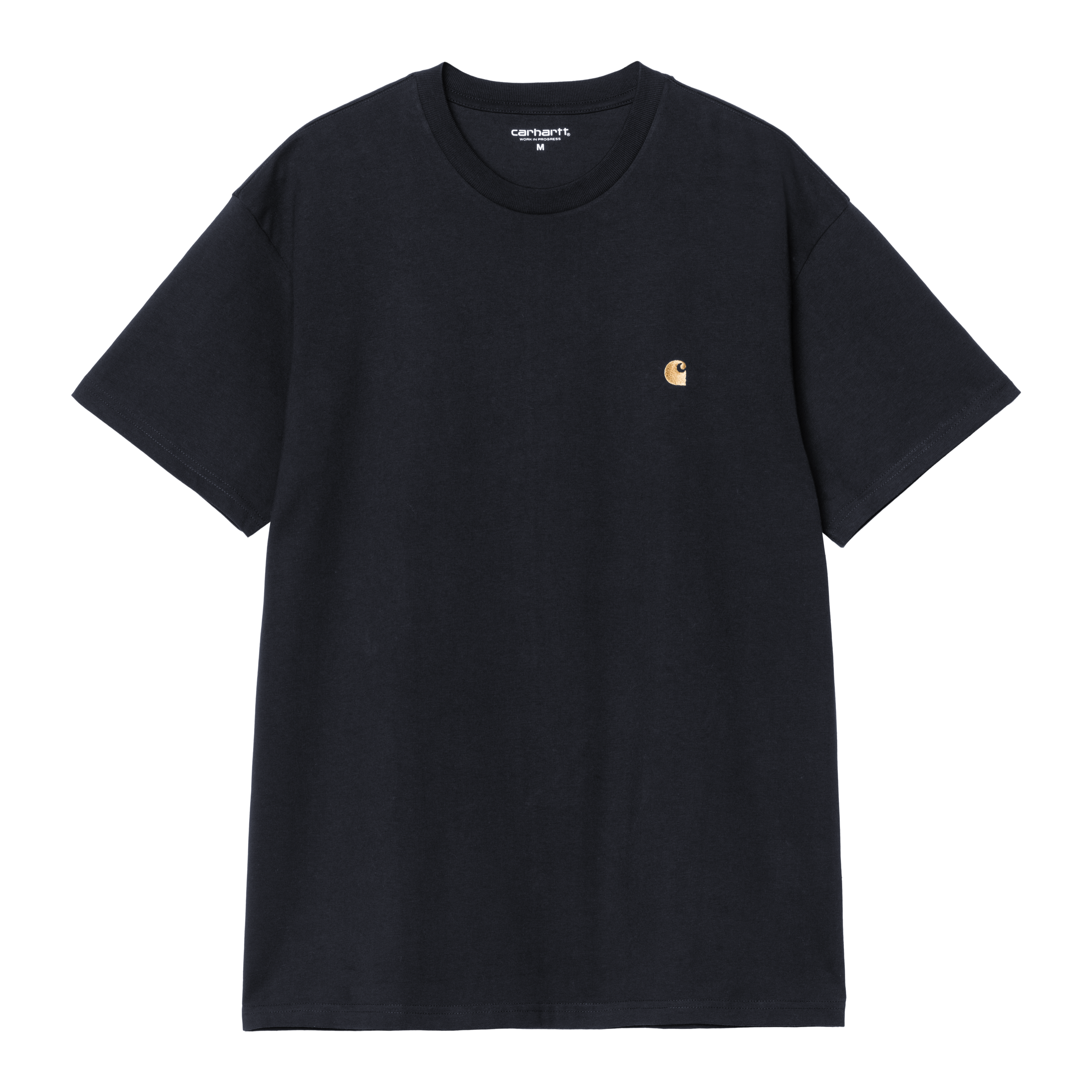 Carhartt WIP S/S Chase T-Shirt, Dark Navy / Gold | Official