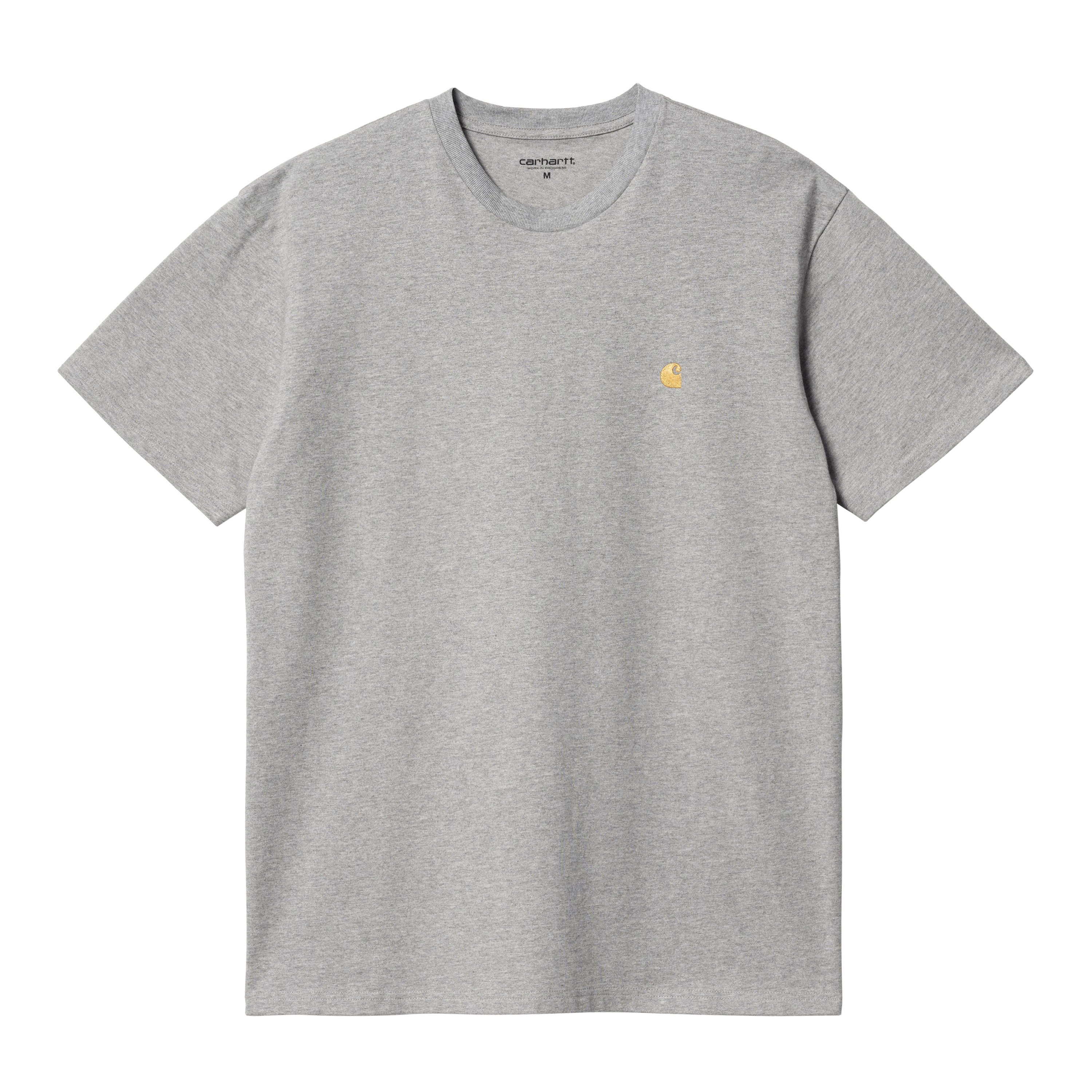 Carhartt WIP Short Sleeve Chase T-Shirt em Cinzento