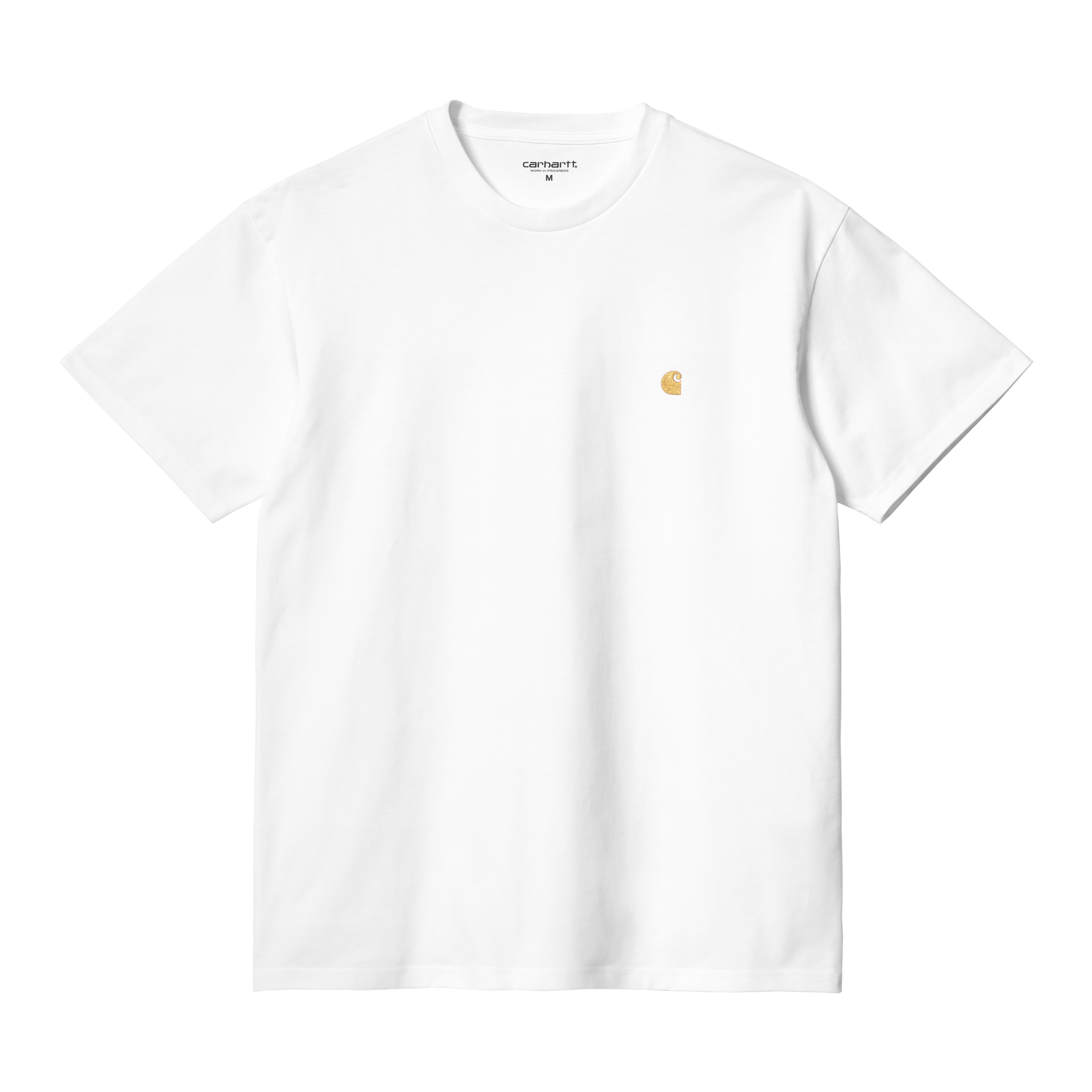 Carhartt WIP Short Sleeve Chase T-Shirt en Blanco