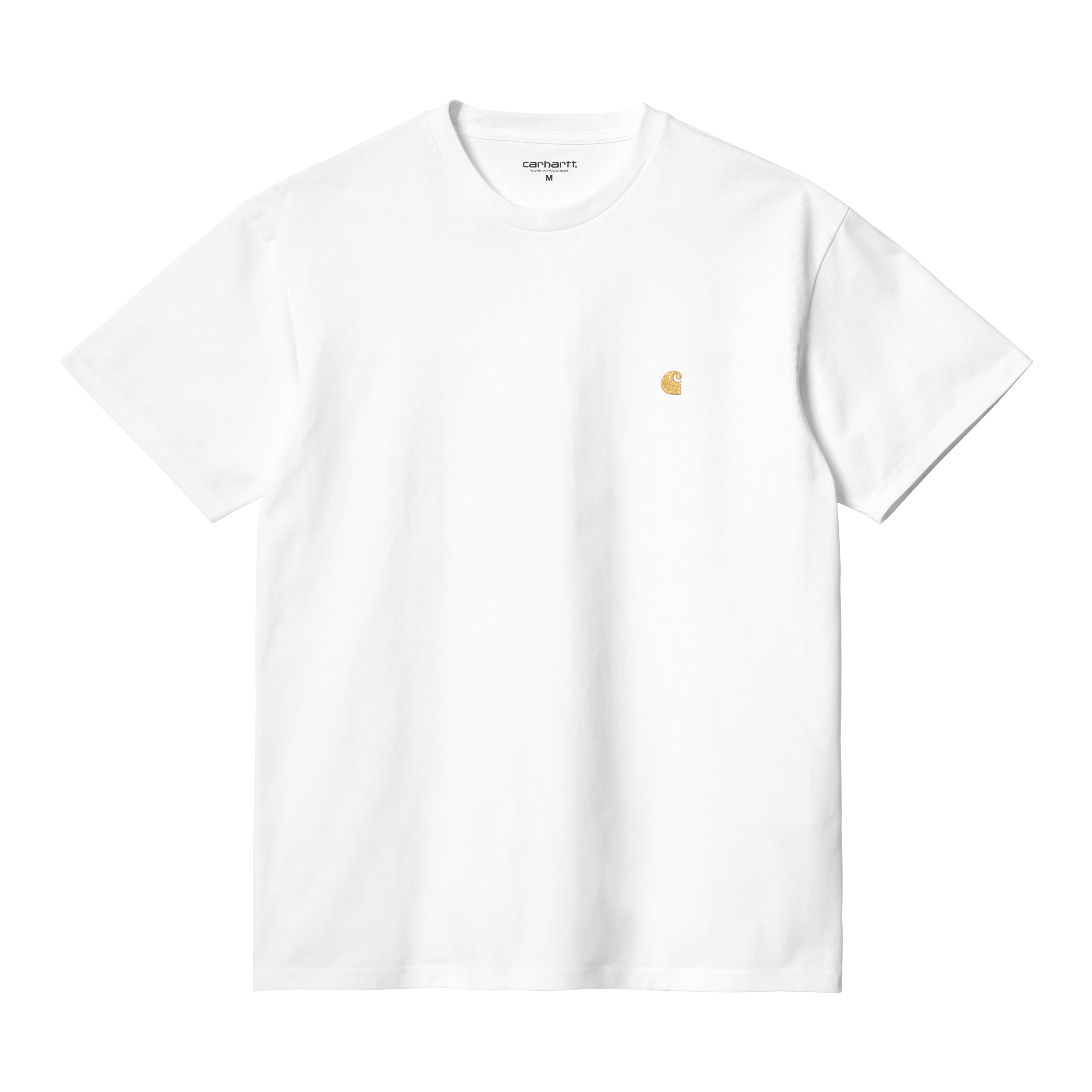 Carhartt WIP Short Sleeve Chase T-Shirt in Bianco