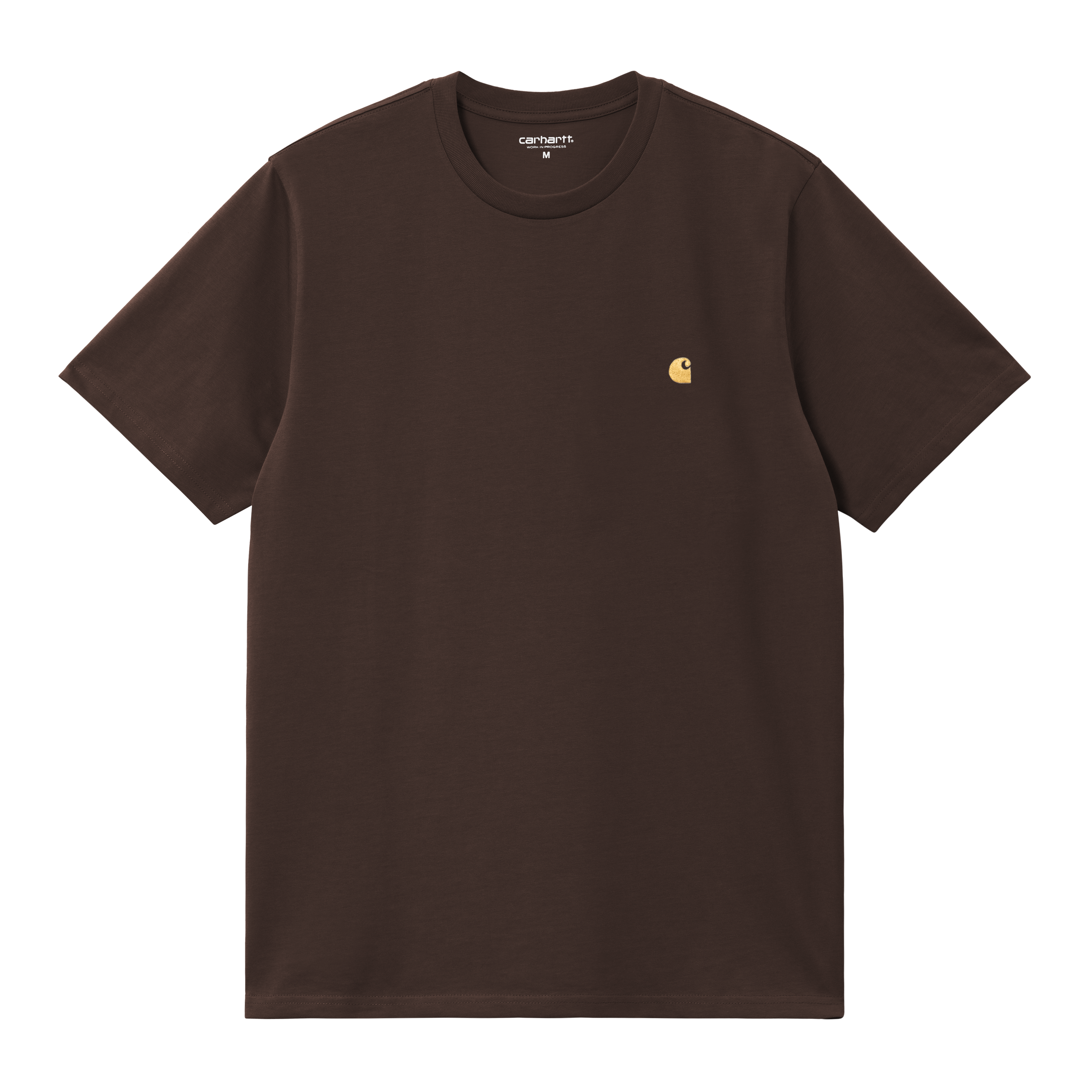Carhartt WIP Short Sleeve Chase T-Shirt in Brown