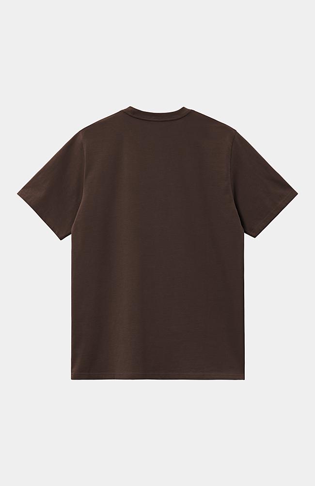 Tシャツ・カットソー CARHARTT WIP Men T-shirt Tobacco I026391 2N1XX Carhartt WIP S/S Chase T-Shirt, Tobacco / Gold | Official